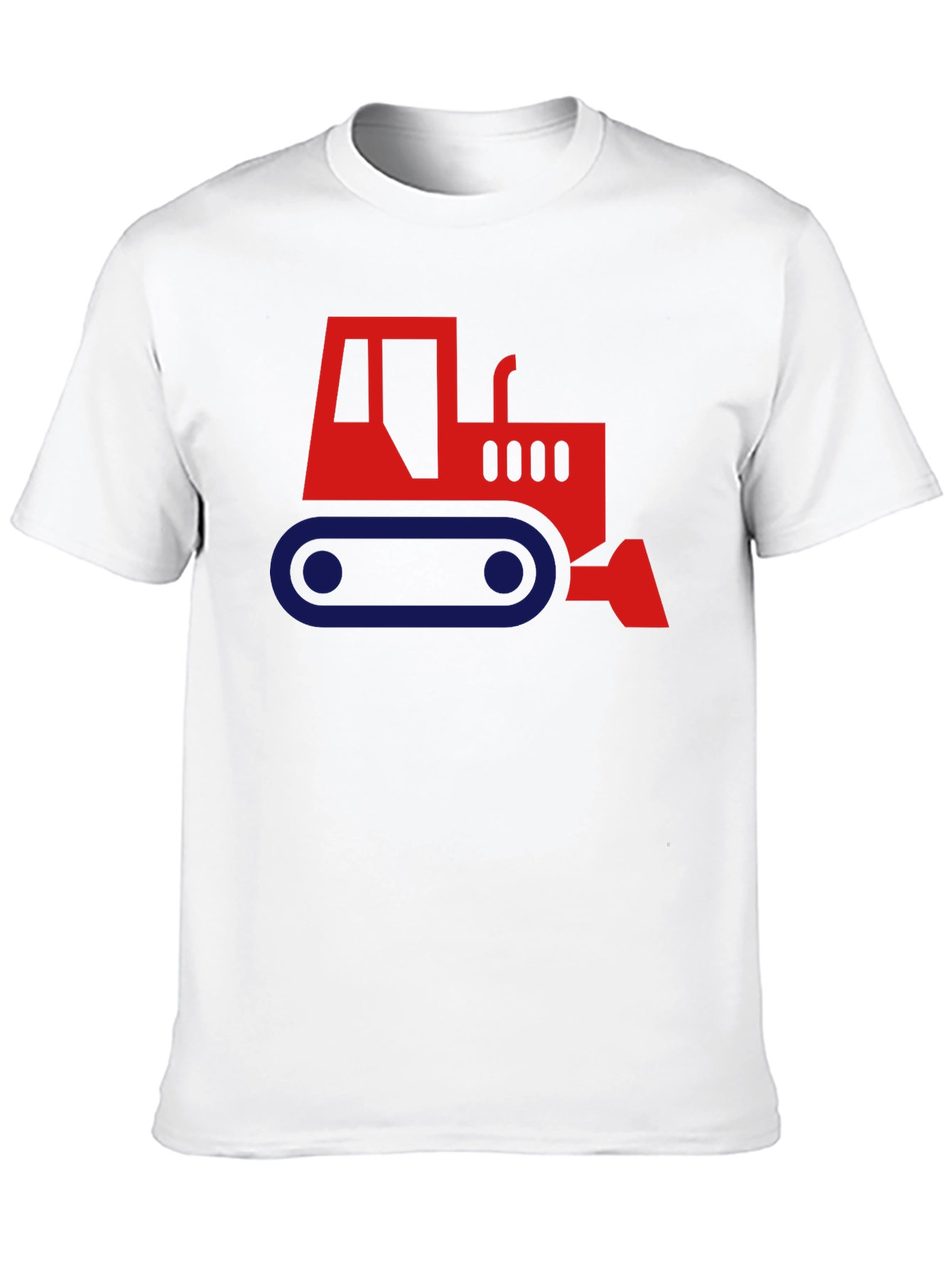 Black Bulldozer Graphic T-Shirt - Black view 10