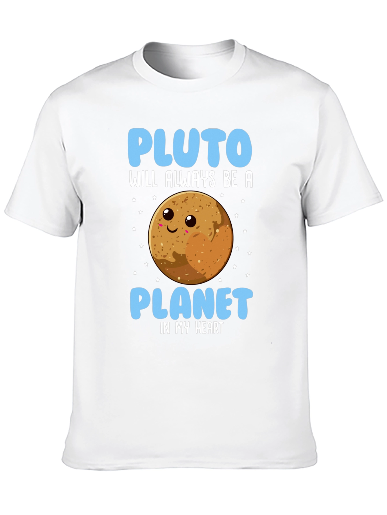 Black Pluto Always a Planet T-Shirt view 10