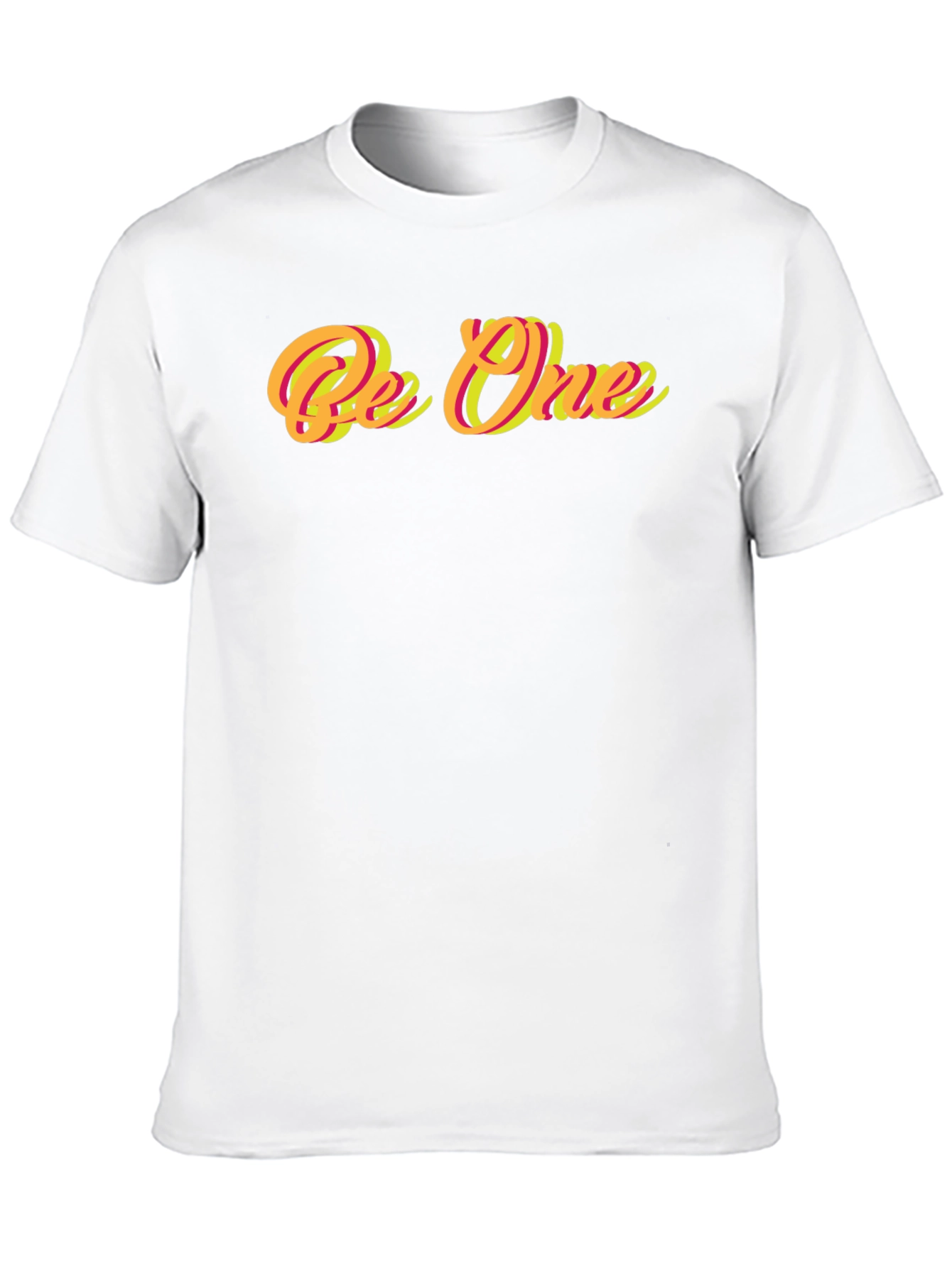 Black Be One Graphic Print Black T-Shirt view 10