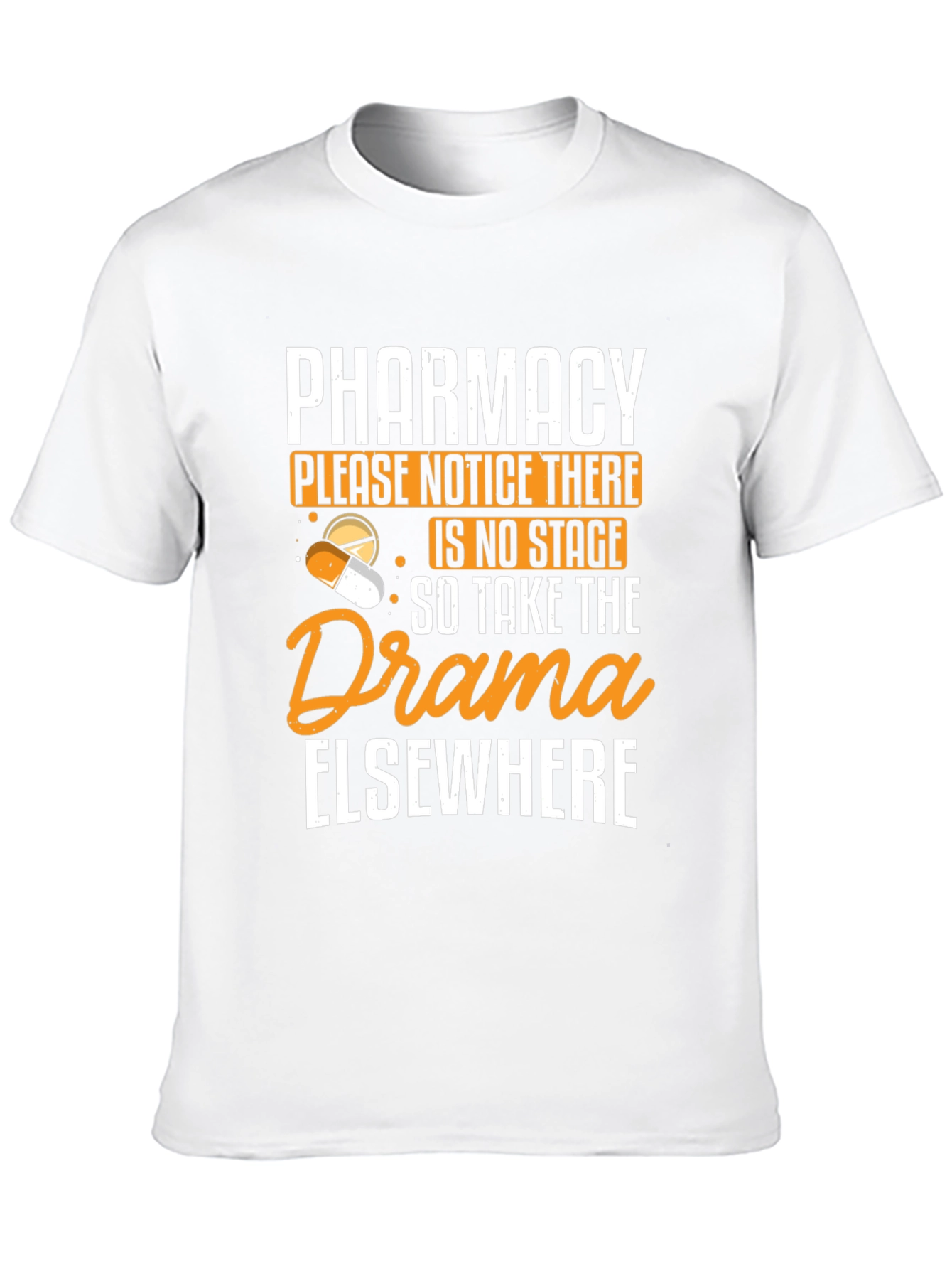 Black Pharmacy Drama T-Shirt view 10