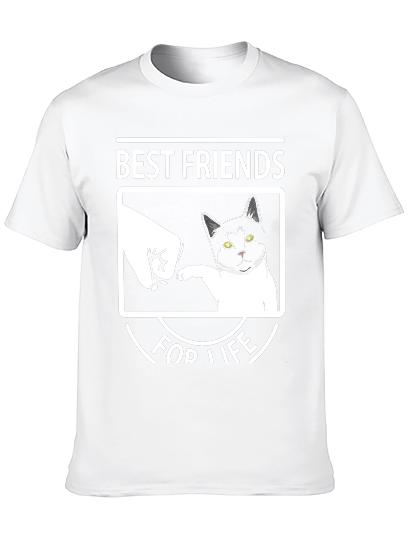 Black Best Friends For Life T-Shirt view 10