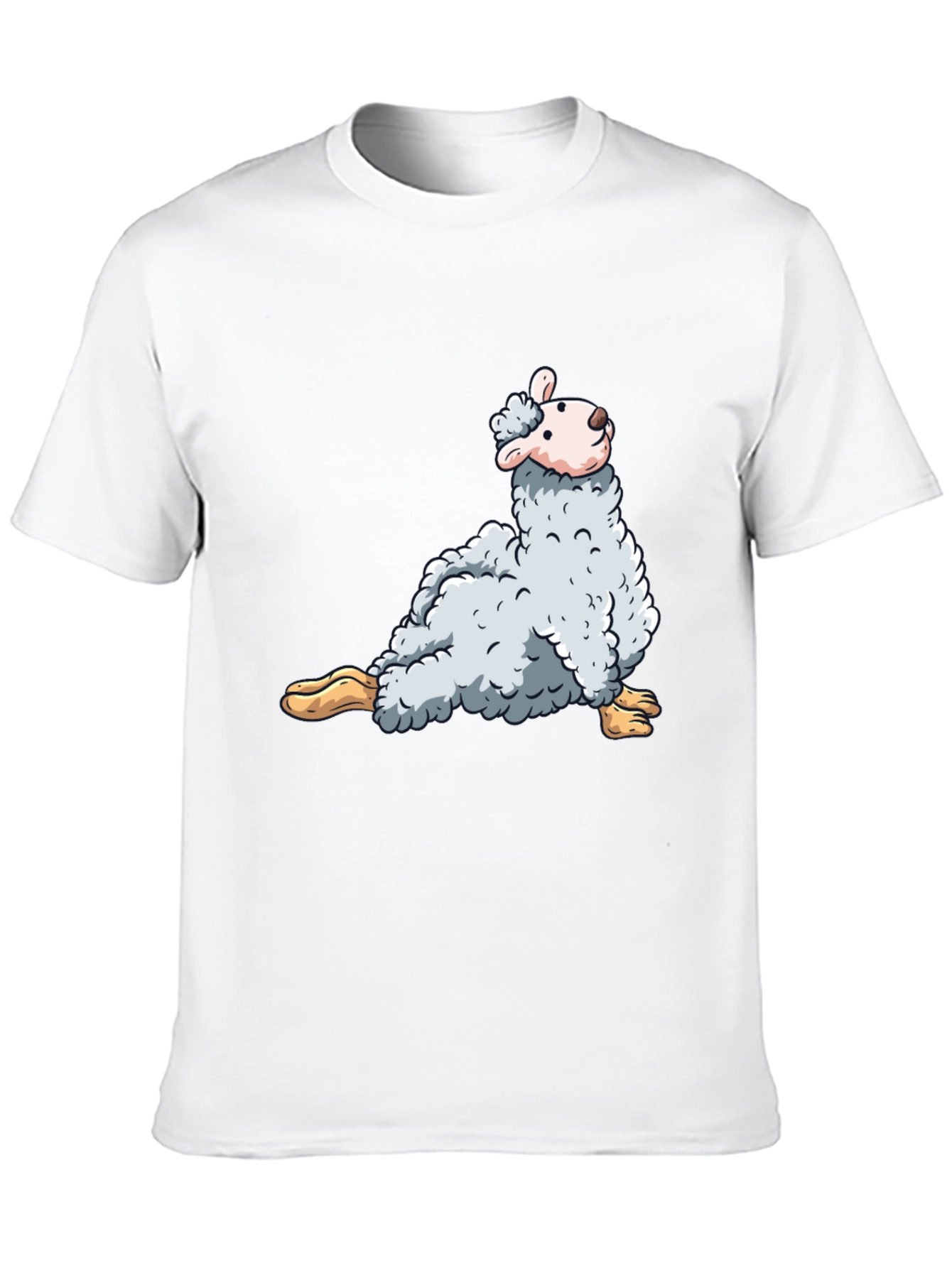 Black Llama Graphic T-Shirt - Soft Cotton Tee view 10