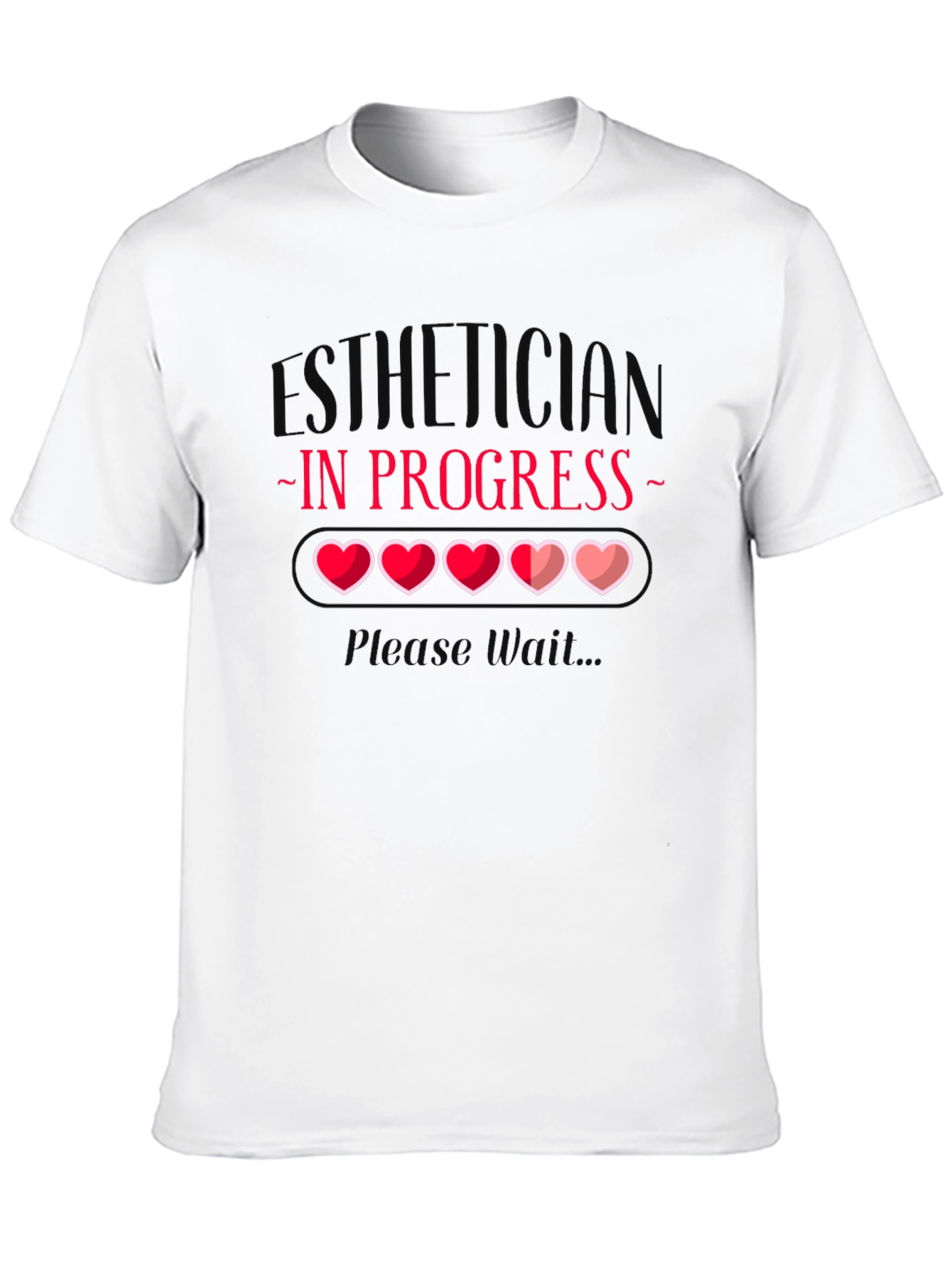 Black Esthetician In Progress T-Shirt view 10