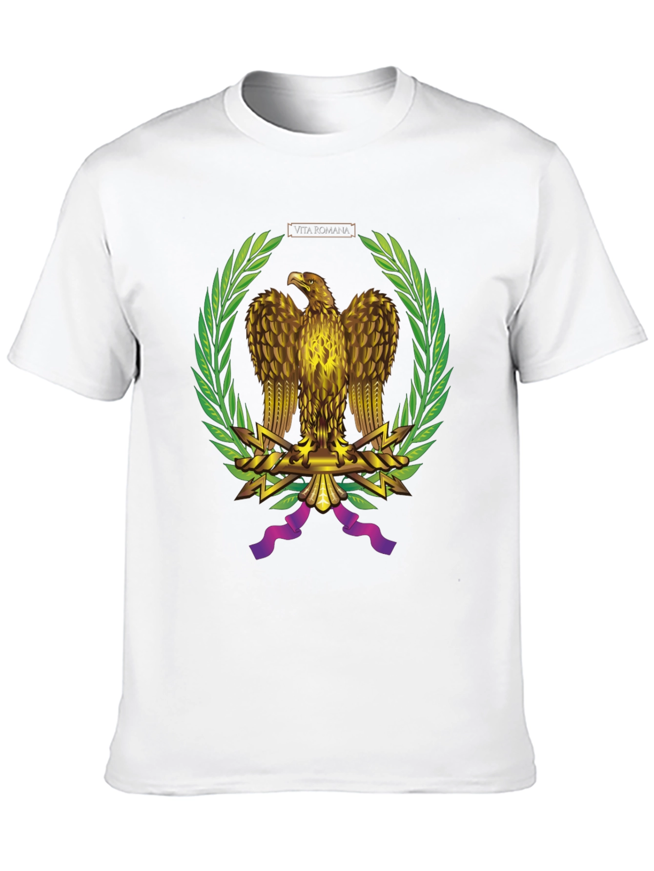 Black Vita Romana Eagle Graphic Tee view 10