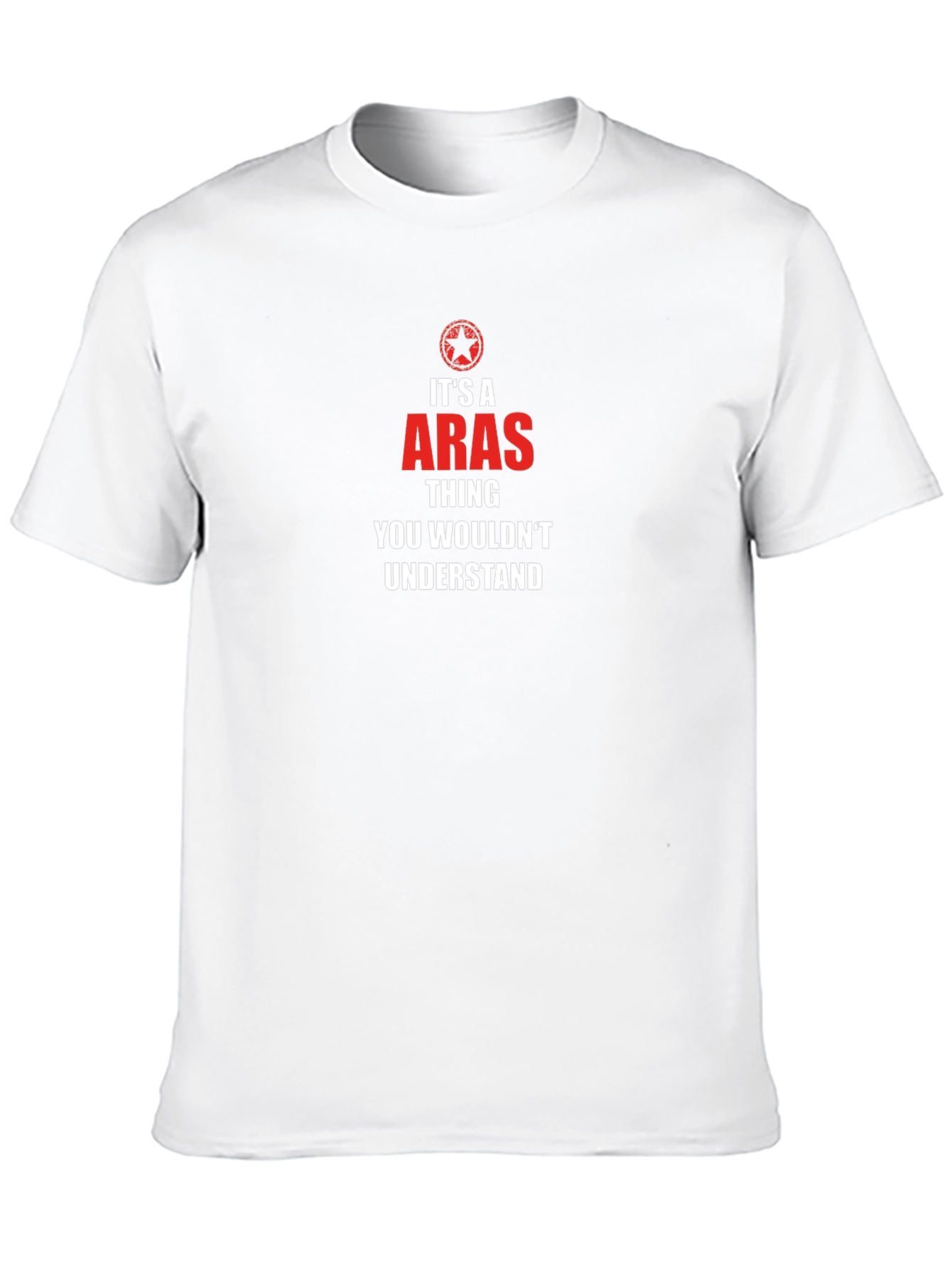 Black It's A Aras Thing You Wouldn't Understand T-Shirt view 10