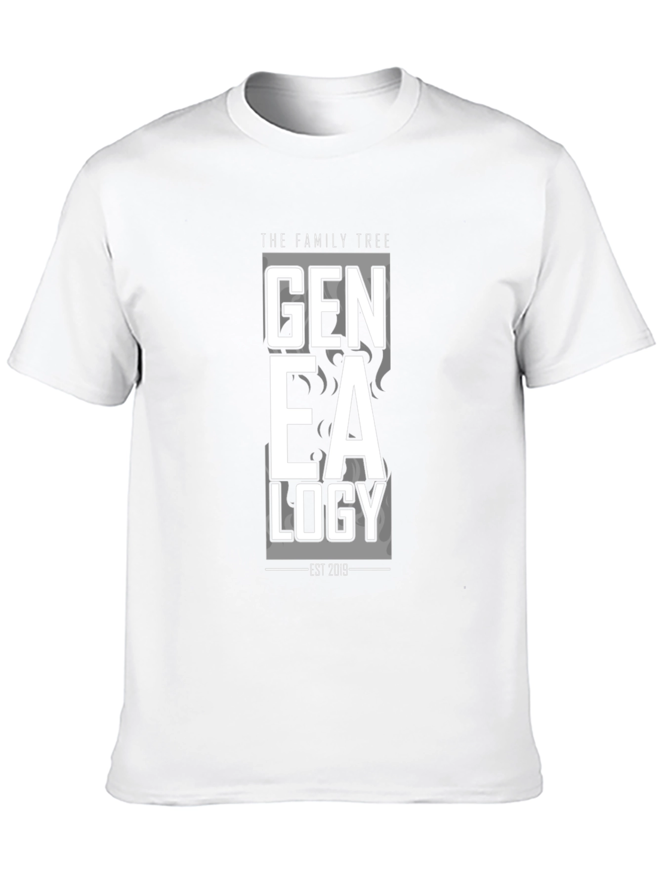 Black Family Tree Genealogy T-Shirt - Established 2019 view 10