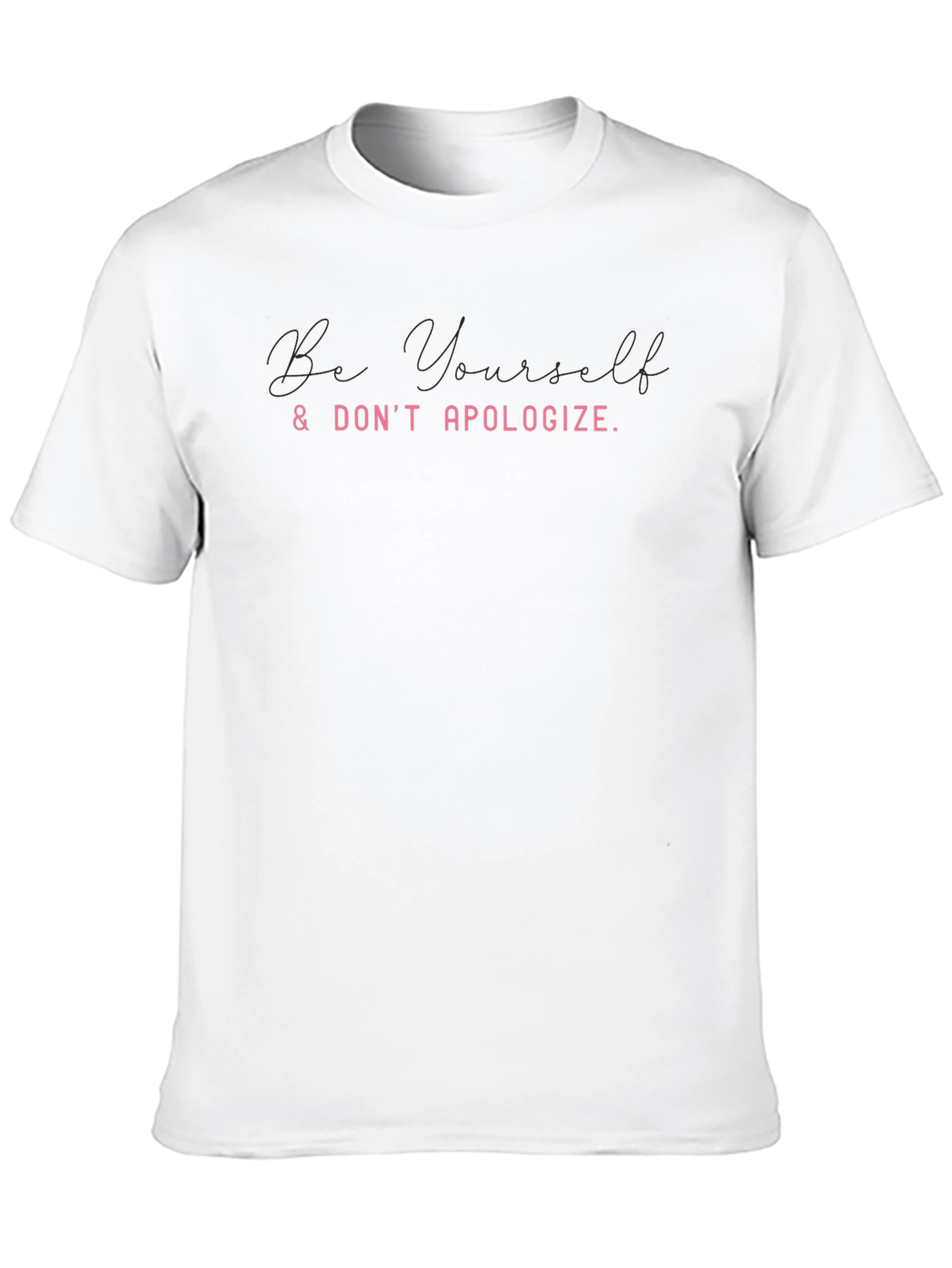 Be Yourself Graphic Tee - Black - 10