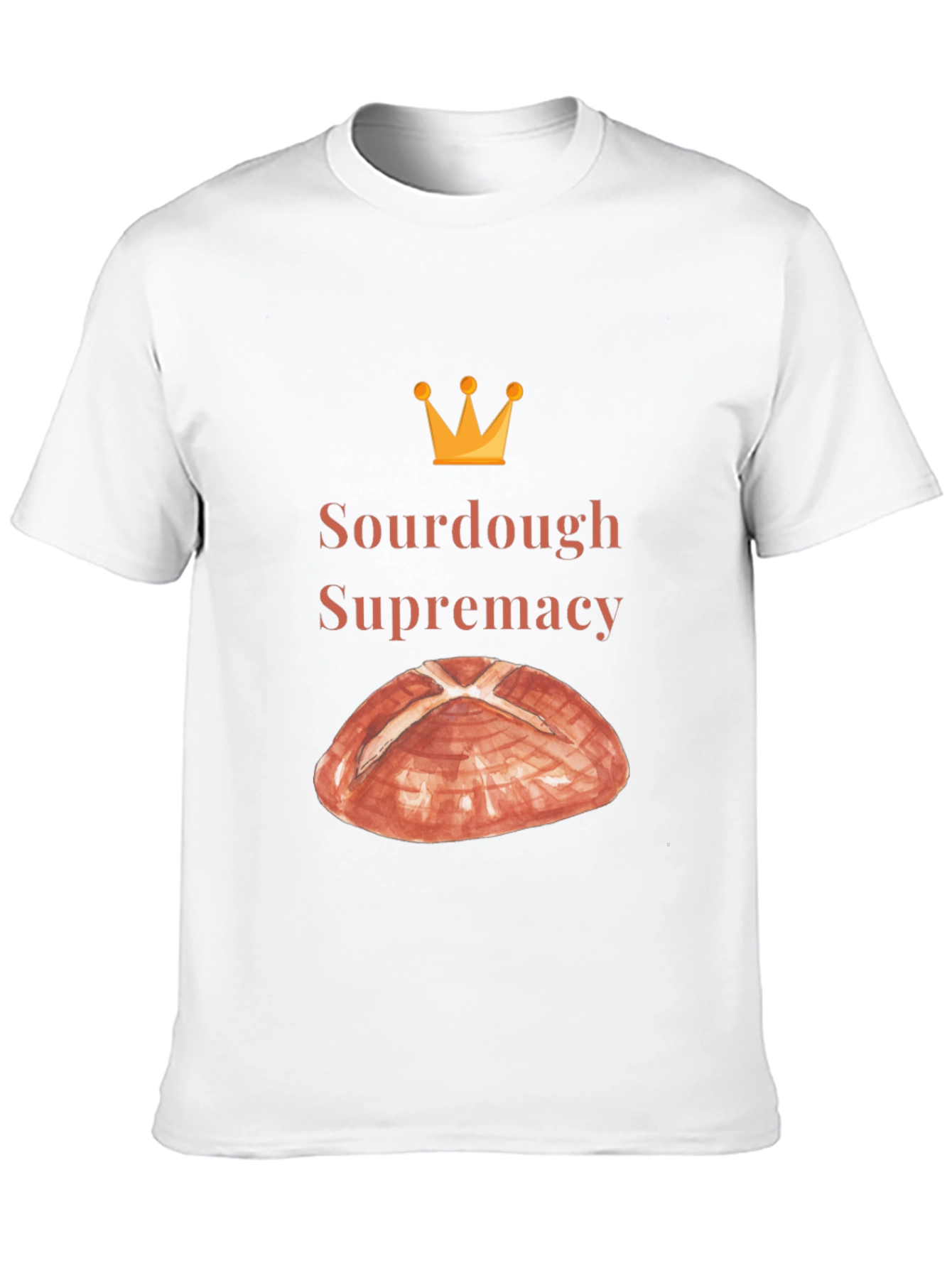 Black Sourdough Supremacy Tee - Bread Lover's T-Shirt view 10