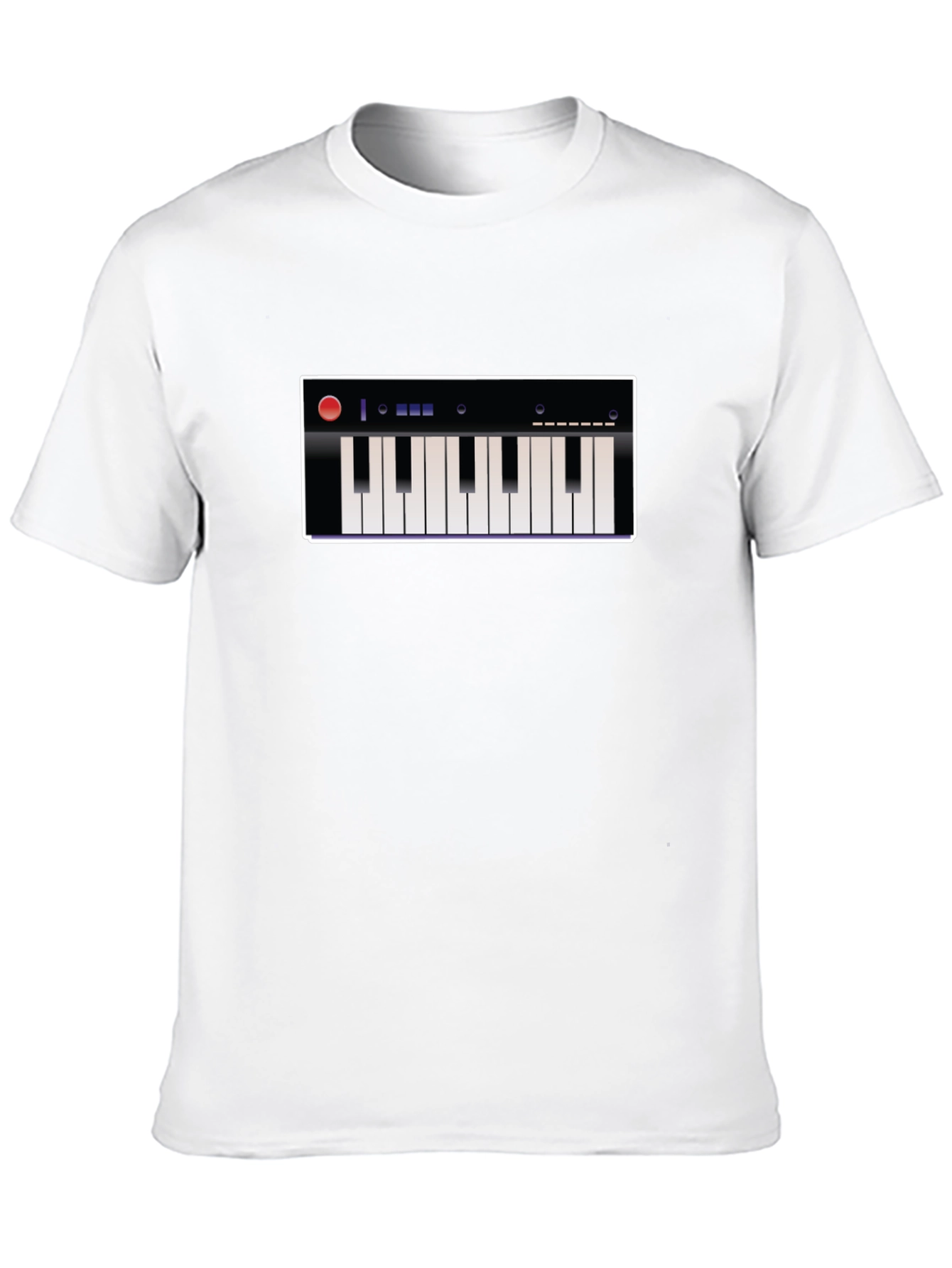 Black Keyboard T-Shirt - Musical Instrument Graphic Tee view 10