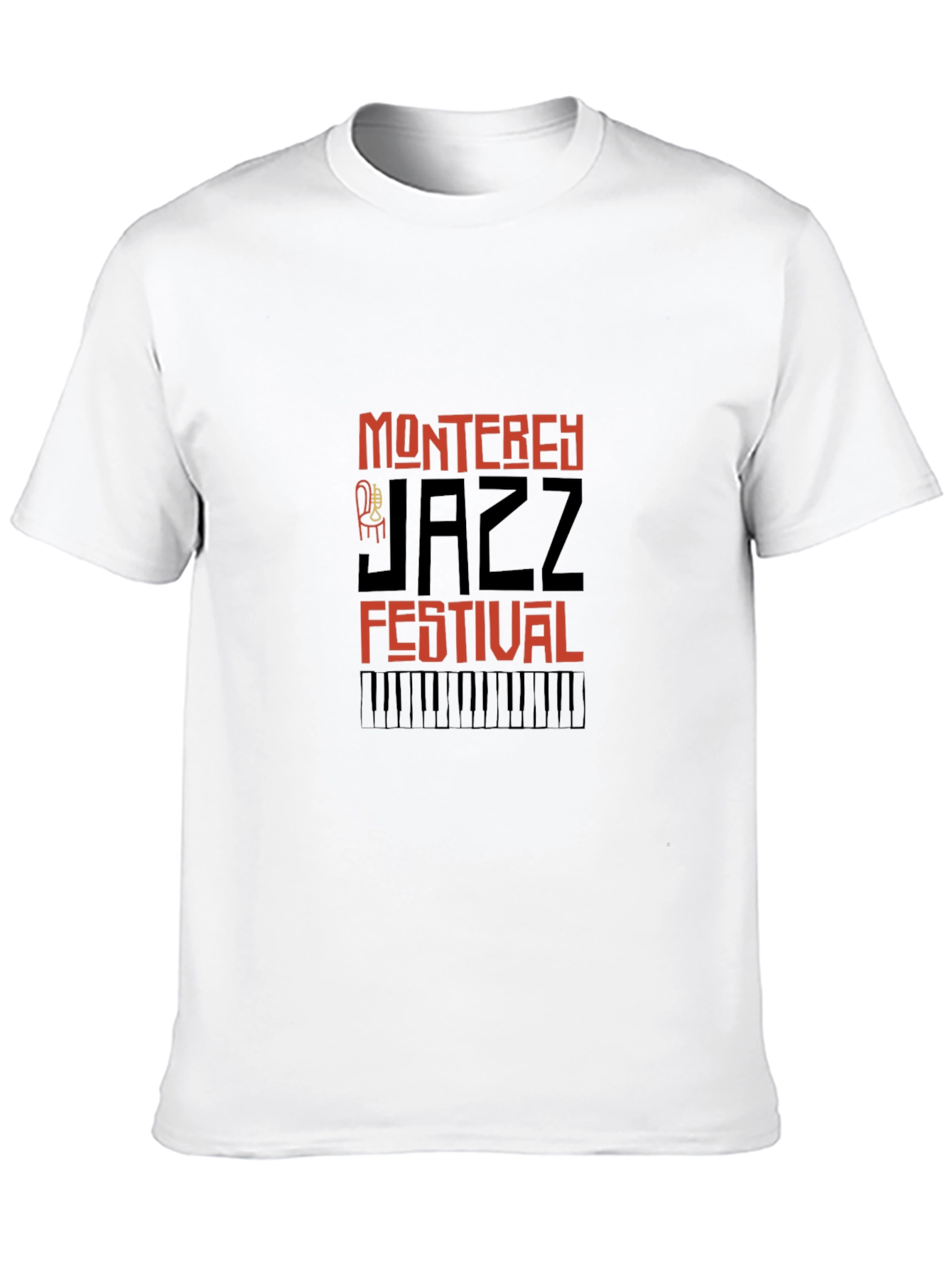 Black Monterey Jazz Festival Graphic T-Shirt view 10