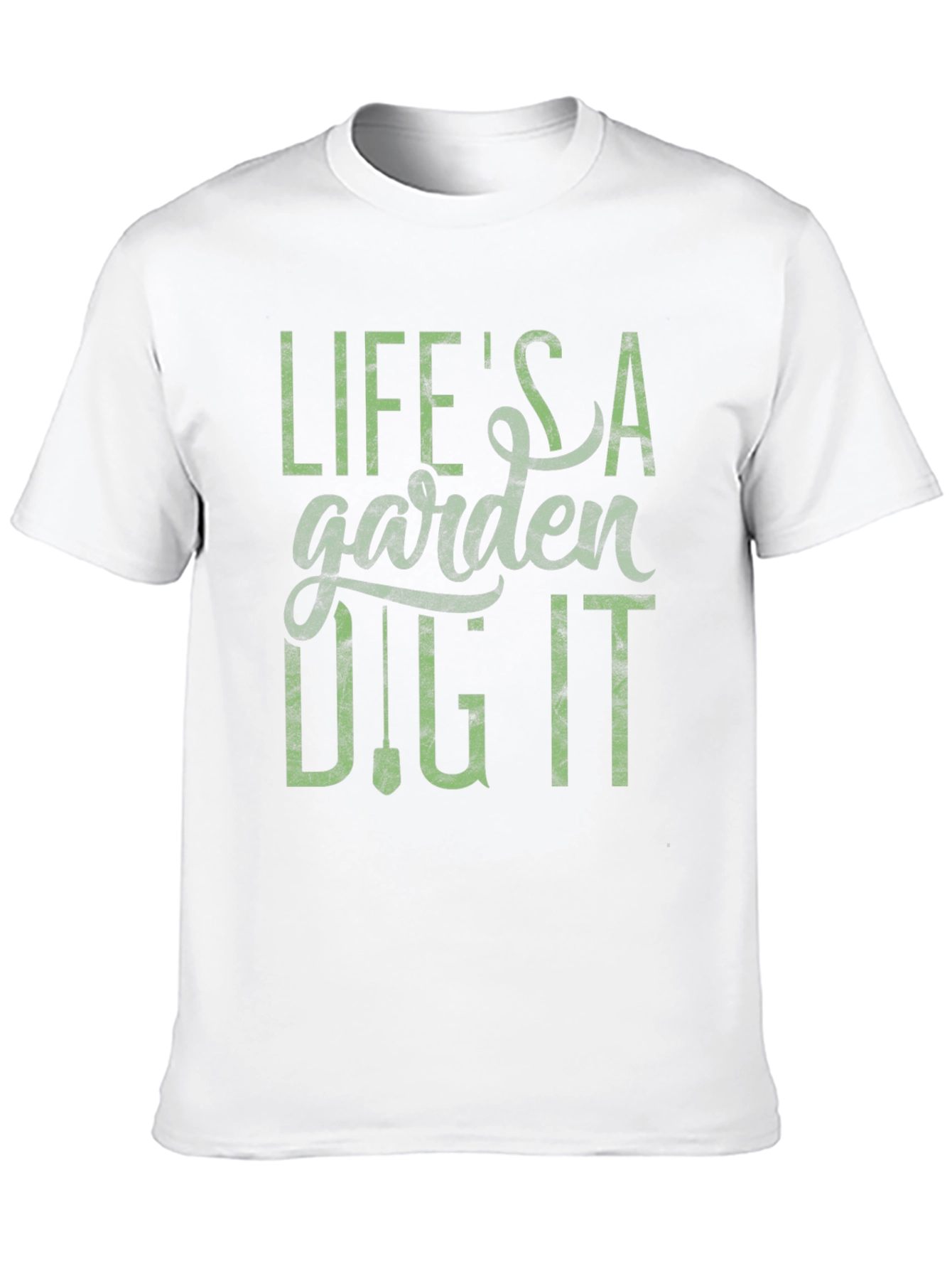 Black Life's a Garden, Dig It T-Shirt - Gardening Lover Tee view 10