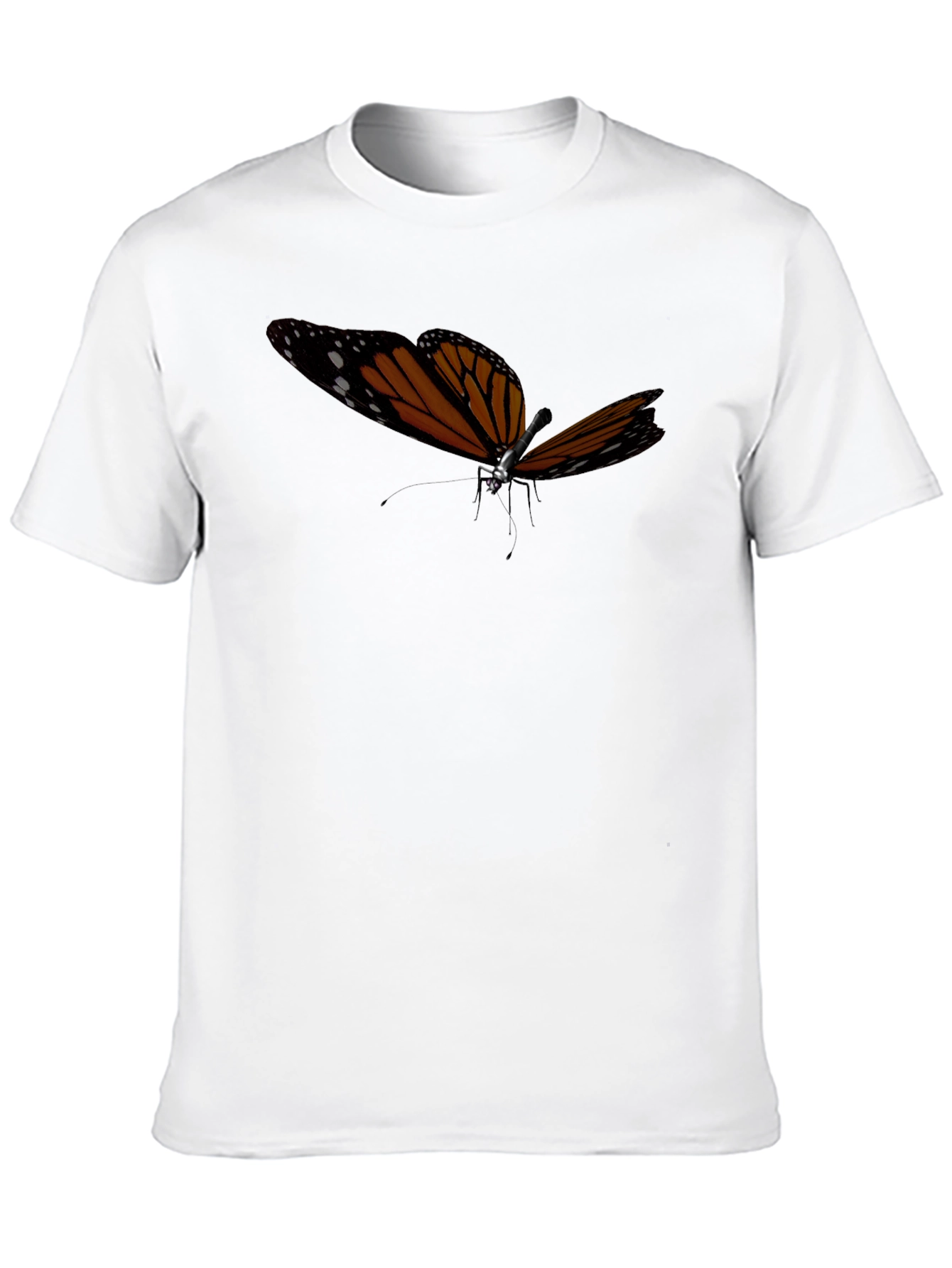 Black Butterfly Graphic Tee - Modern Casual Style view 10