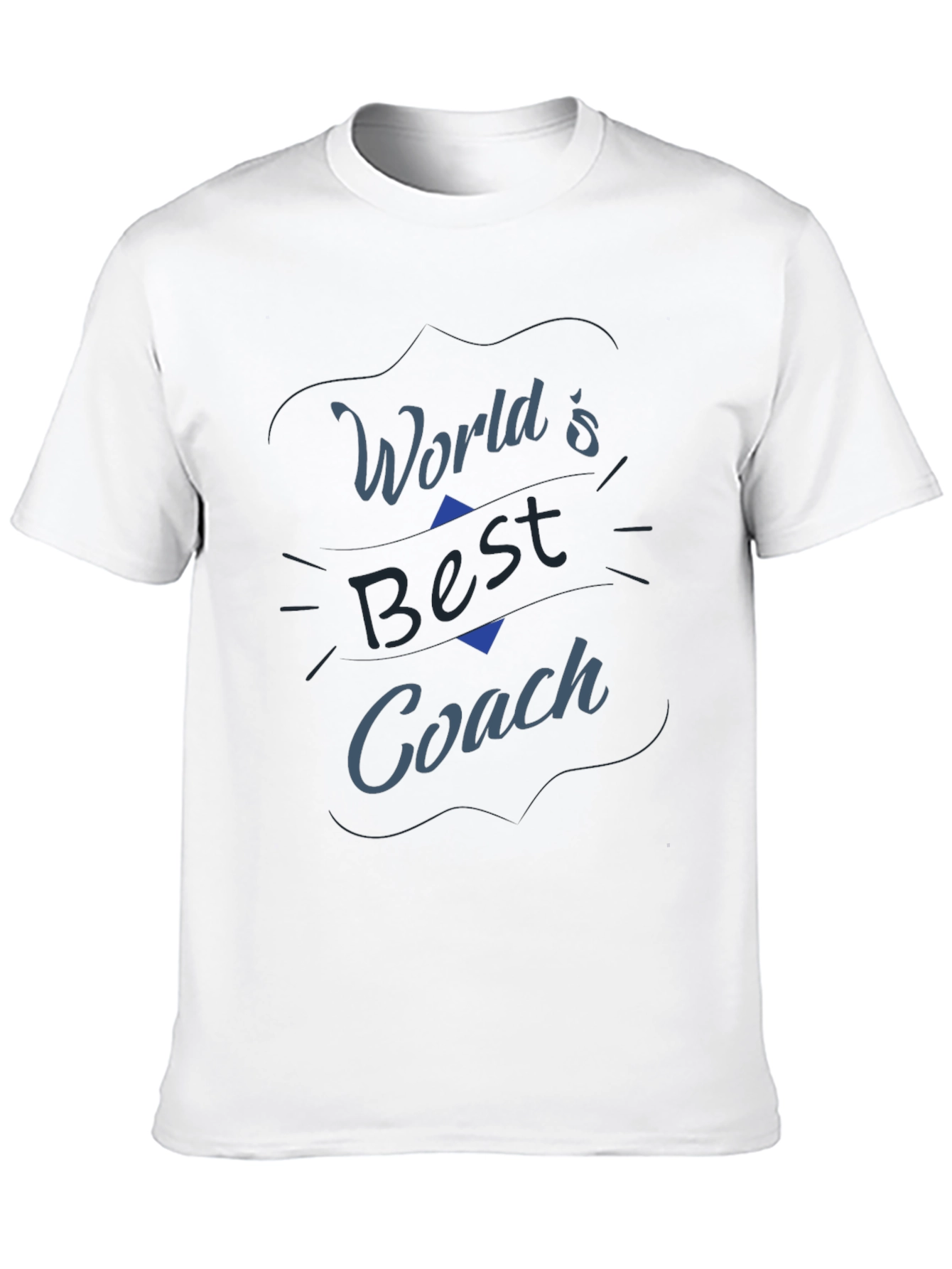 Black World's Best Coach T-Shirt - Gift for Coaches view 10
