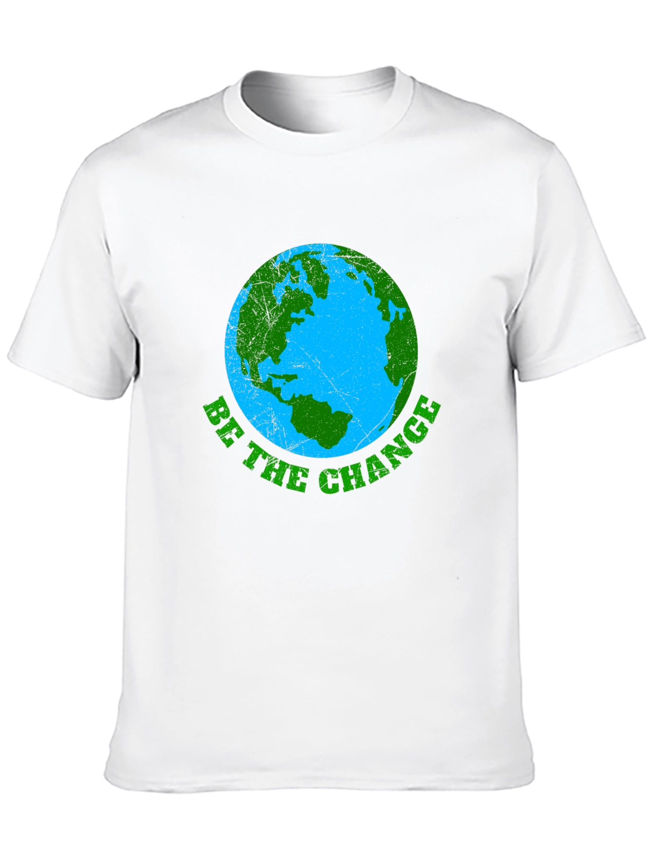 Black Be The Change Earth Graphic Tee view 10
