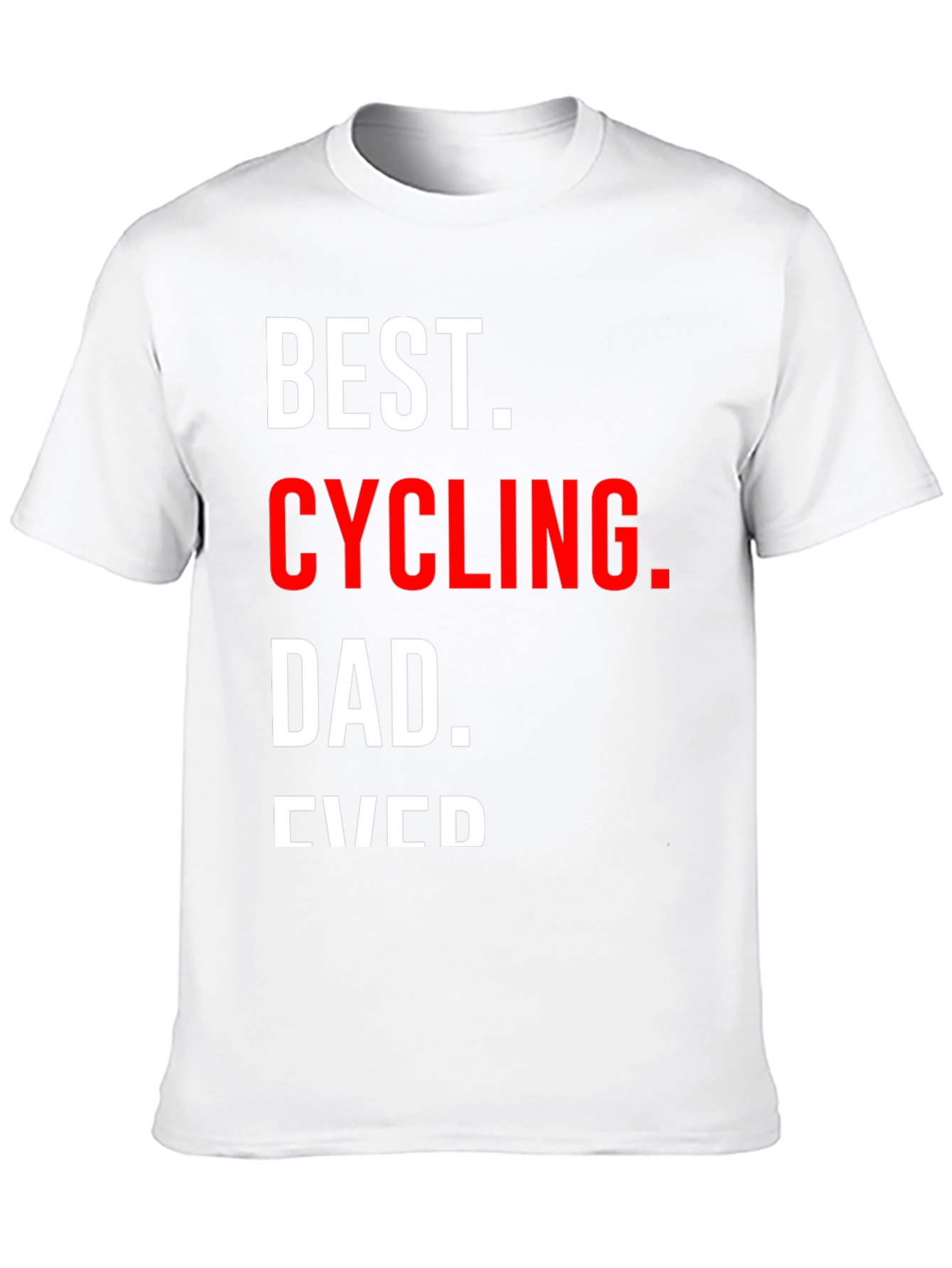 Black Best Cycling Dad Ever T-Shirt view 10