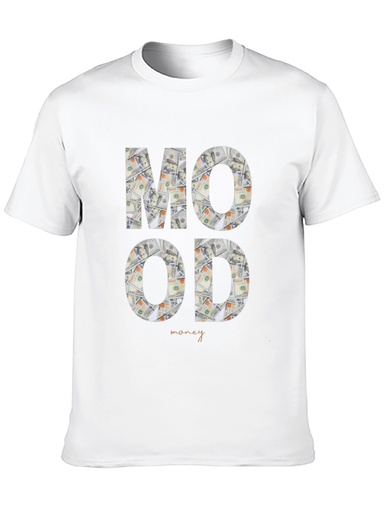 Black Money Mood Graphic Tee - Stylish & Unique view 10