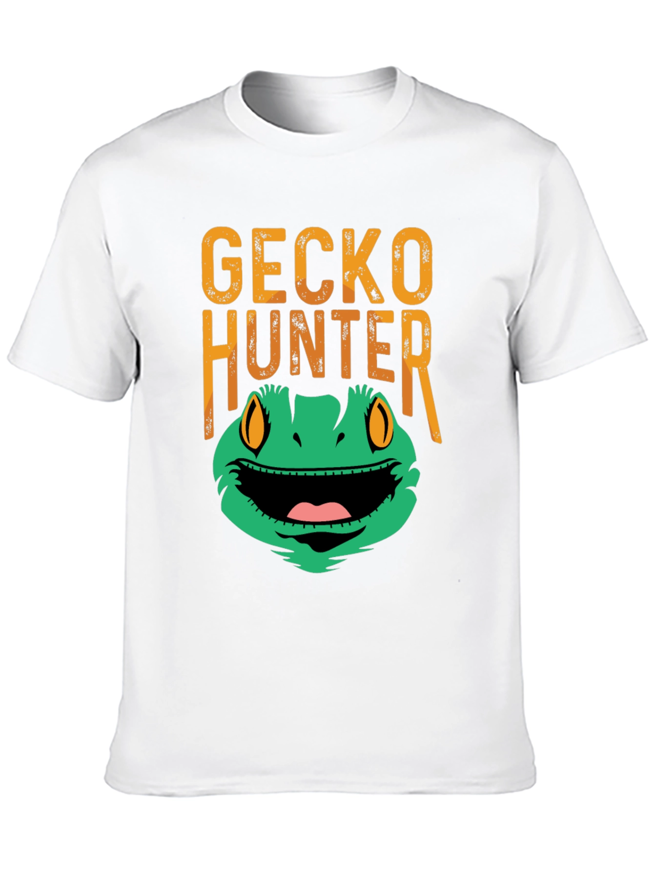 Black Gecko Hunter Funny Graphic Tee view 10