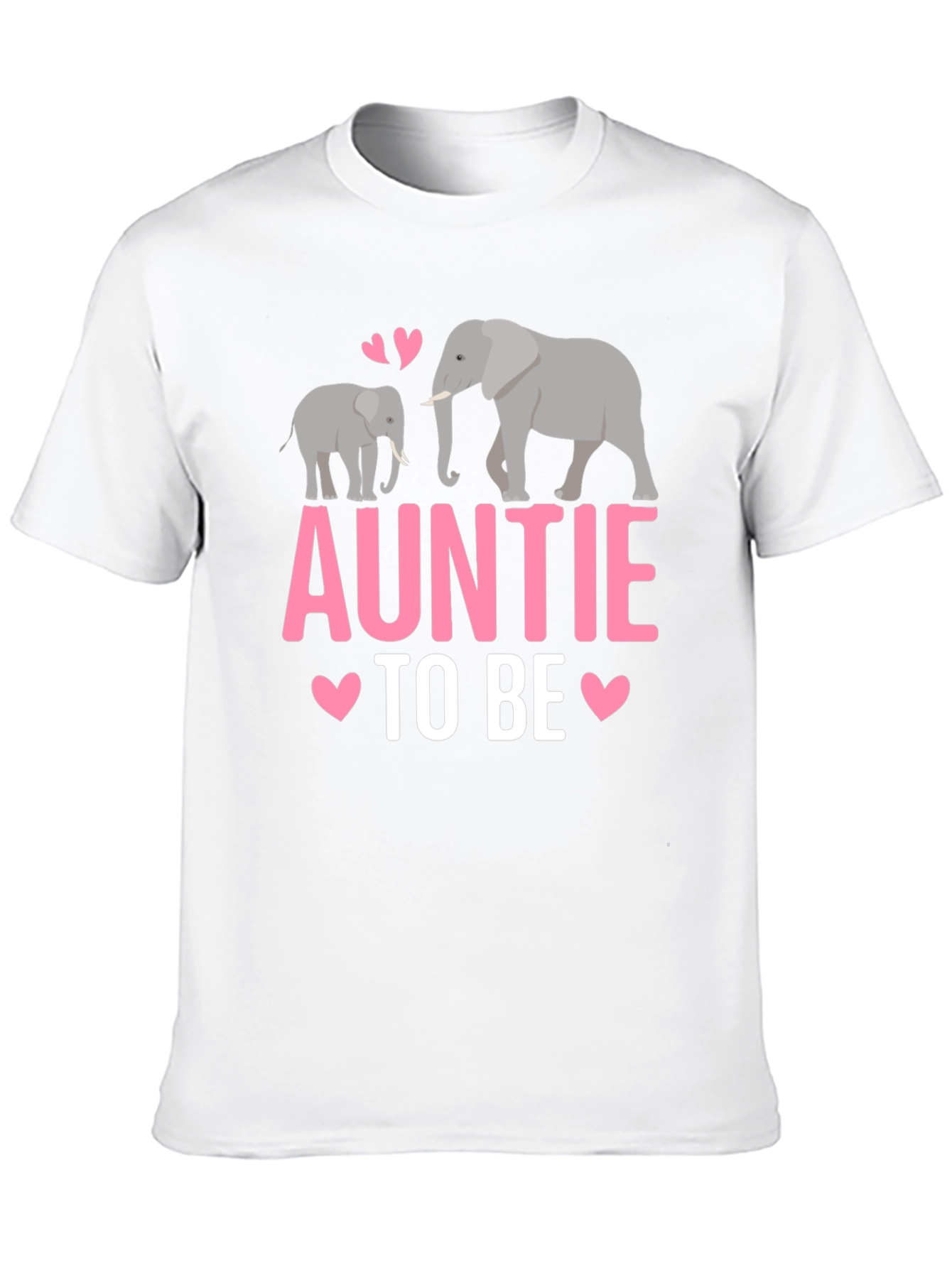 Black Auntie To Be Elephant T-Shirt view 10