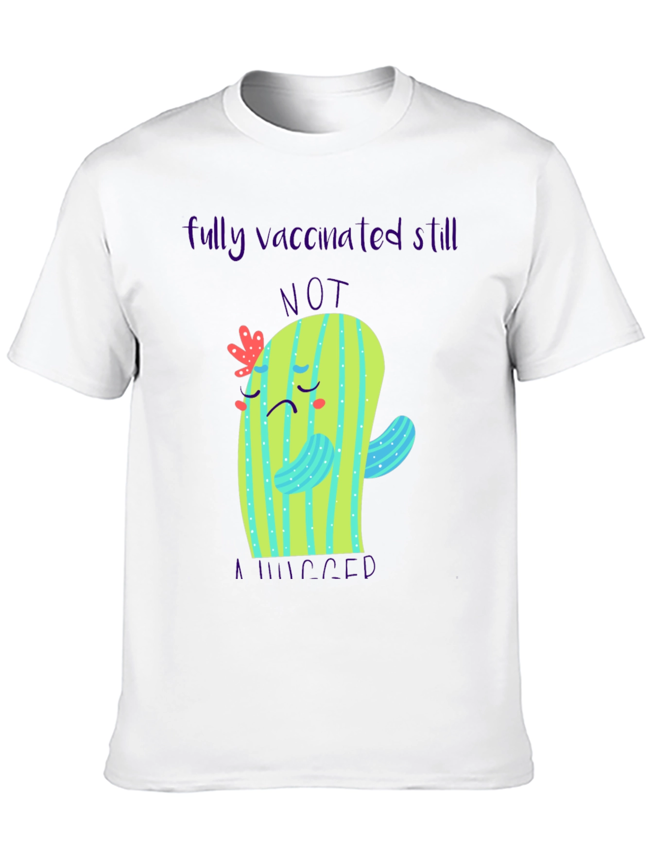 Black Vaccinated Still Not Immune T-Shirt view 10