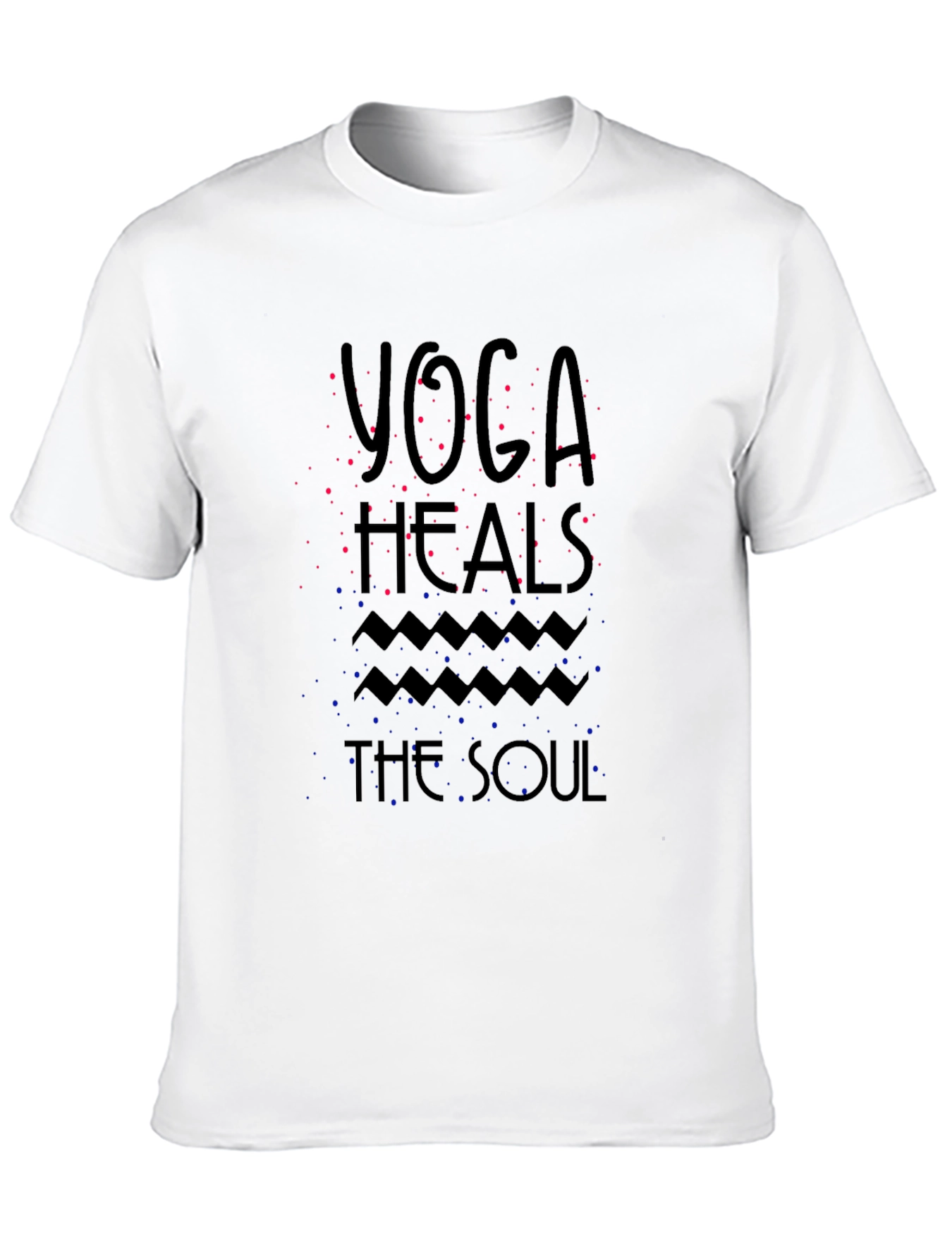 Black Yoga Heals the Soul Graphic Tee view 10