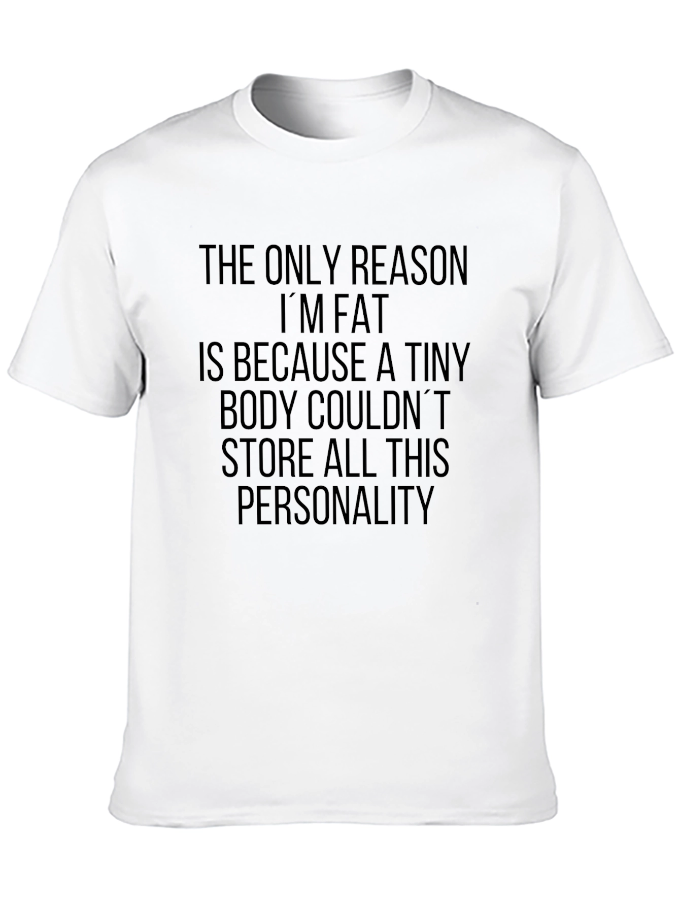 Black Funny Personality T-Shirt view 10