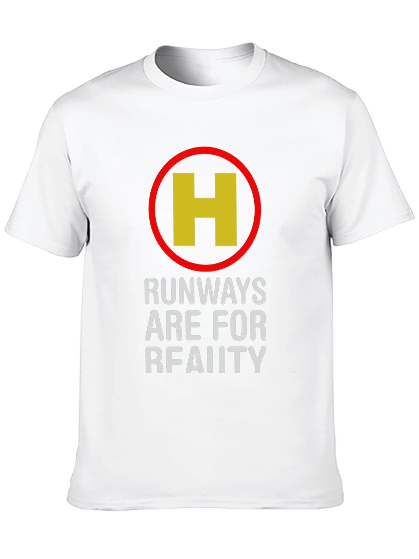 Black Runways Are For Reality Black Graphic Tee view 10