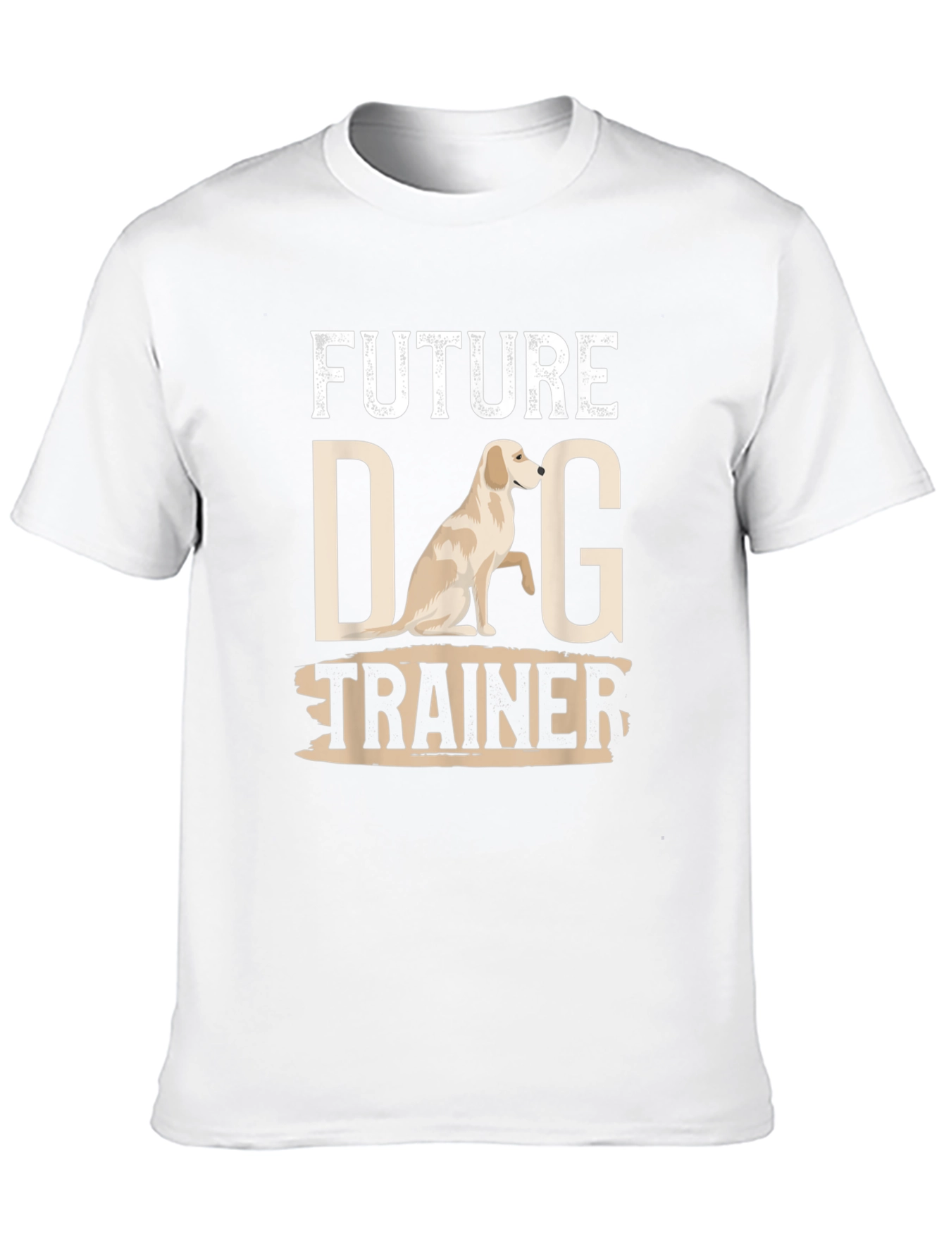 Black Future Dog Trainer T-Shirt: Cute Dog Lover Gift view 10