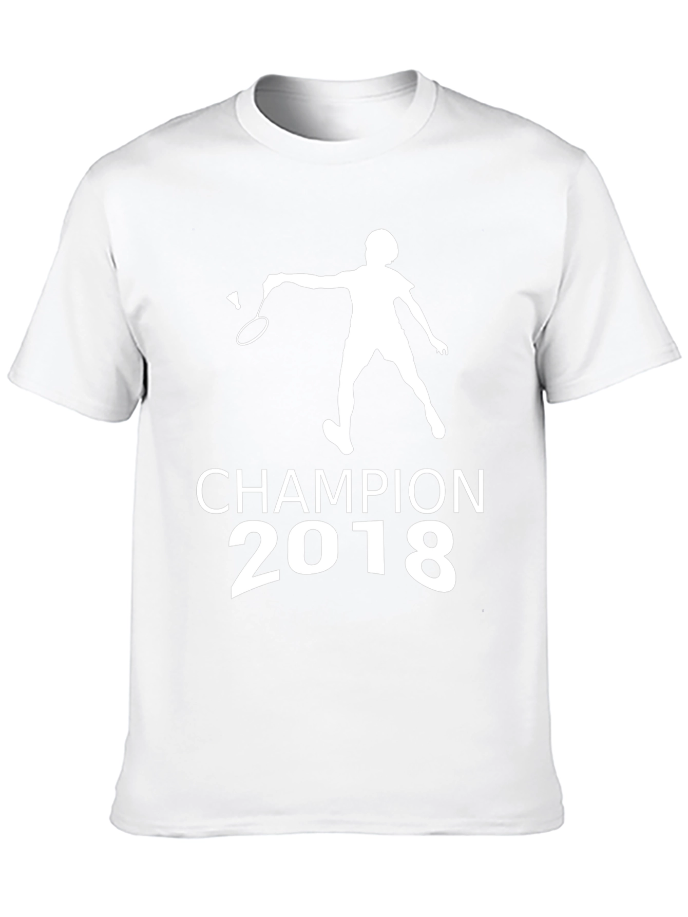 Black Champion 2018 Badminton T-Shirt view 10