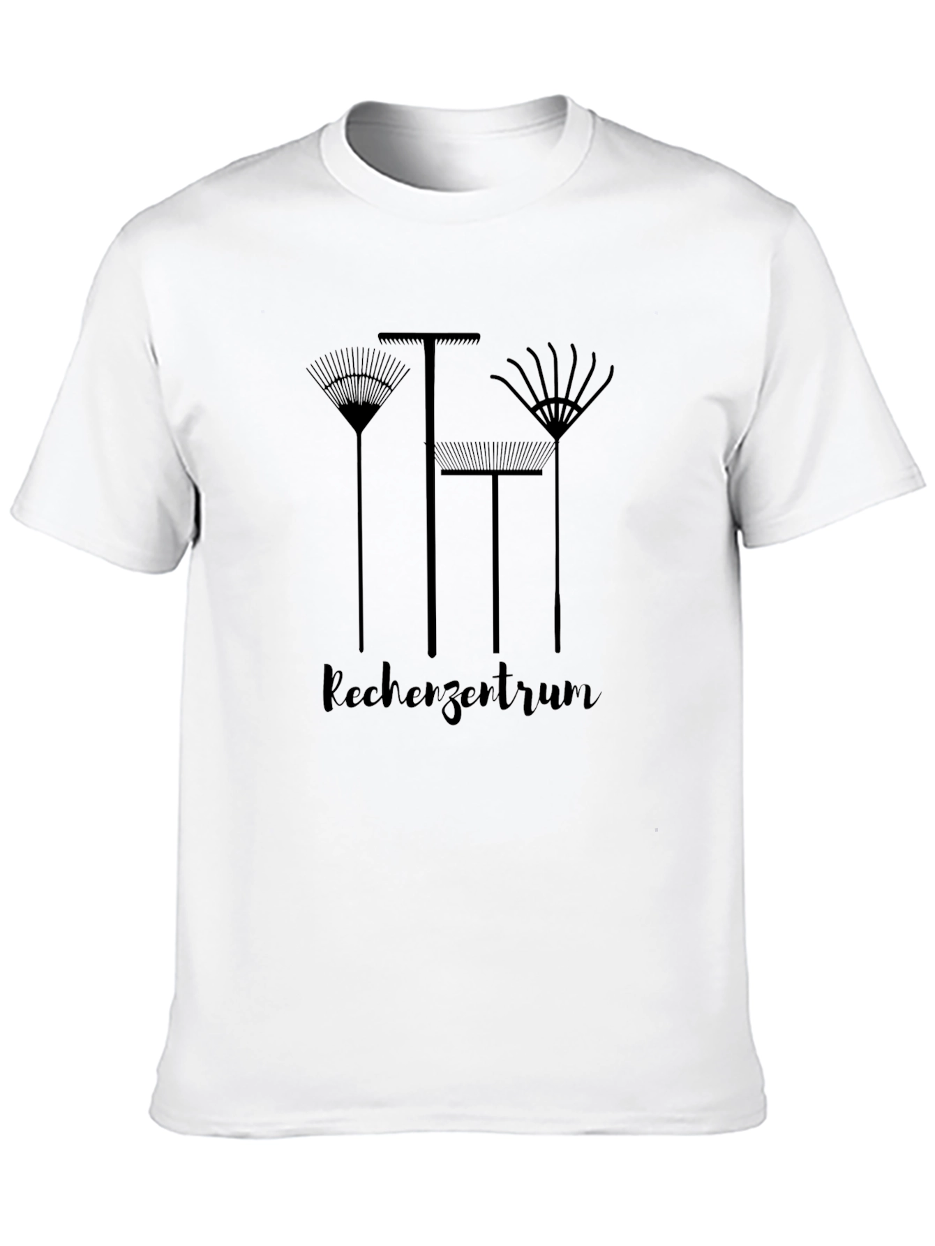 Black Recherzentrum Rake T-Shirt - Black view 10
