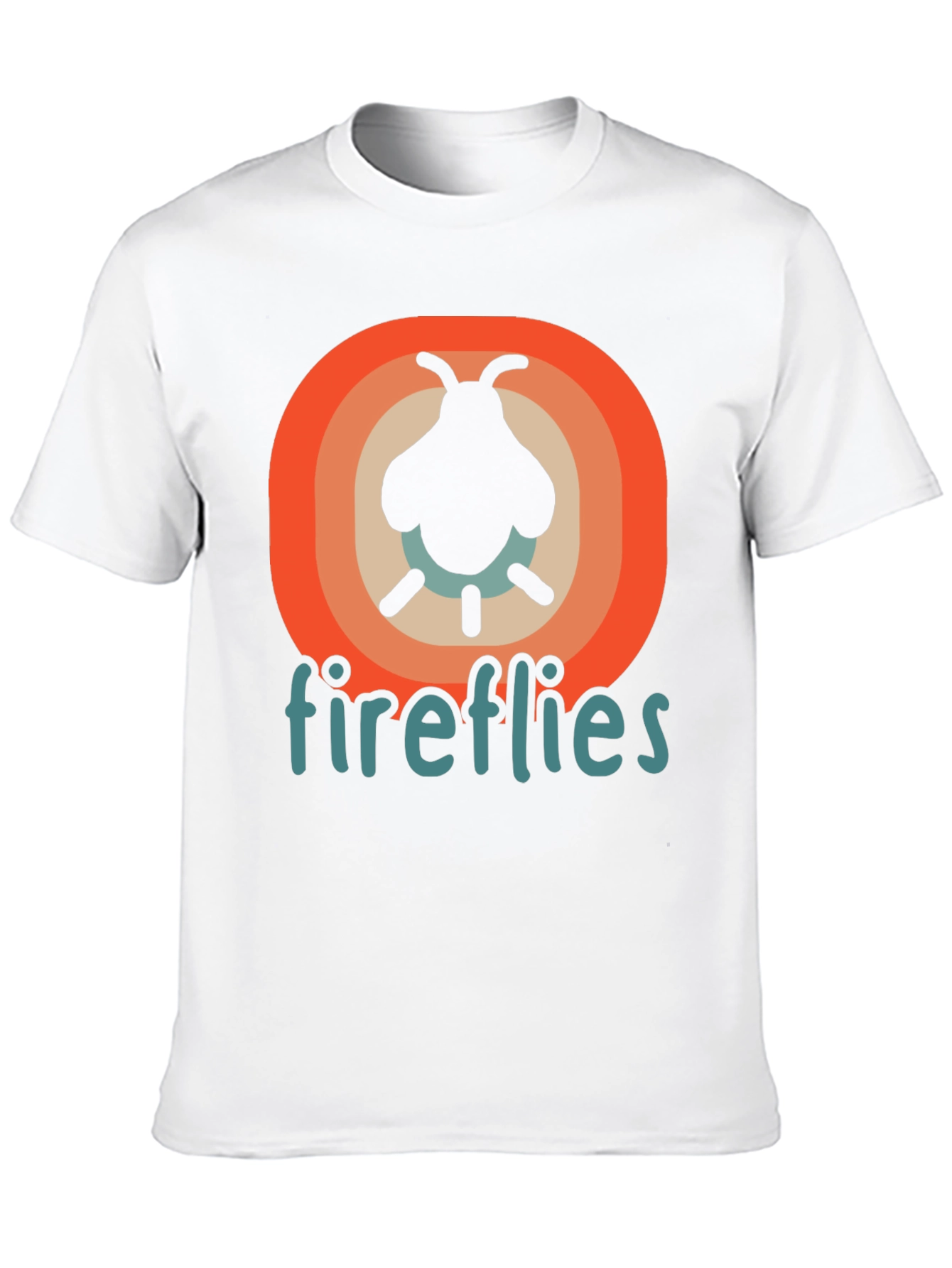 Black Fireflies Graphic Tee - Retro Style view 10
