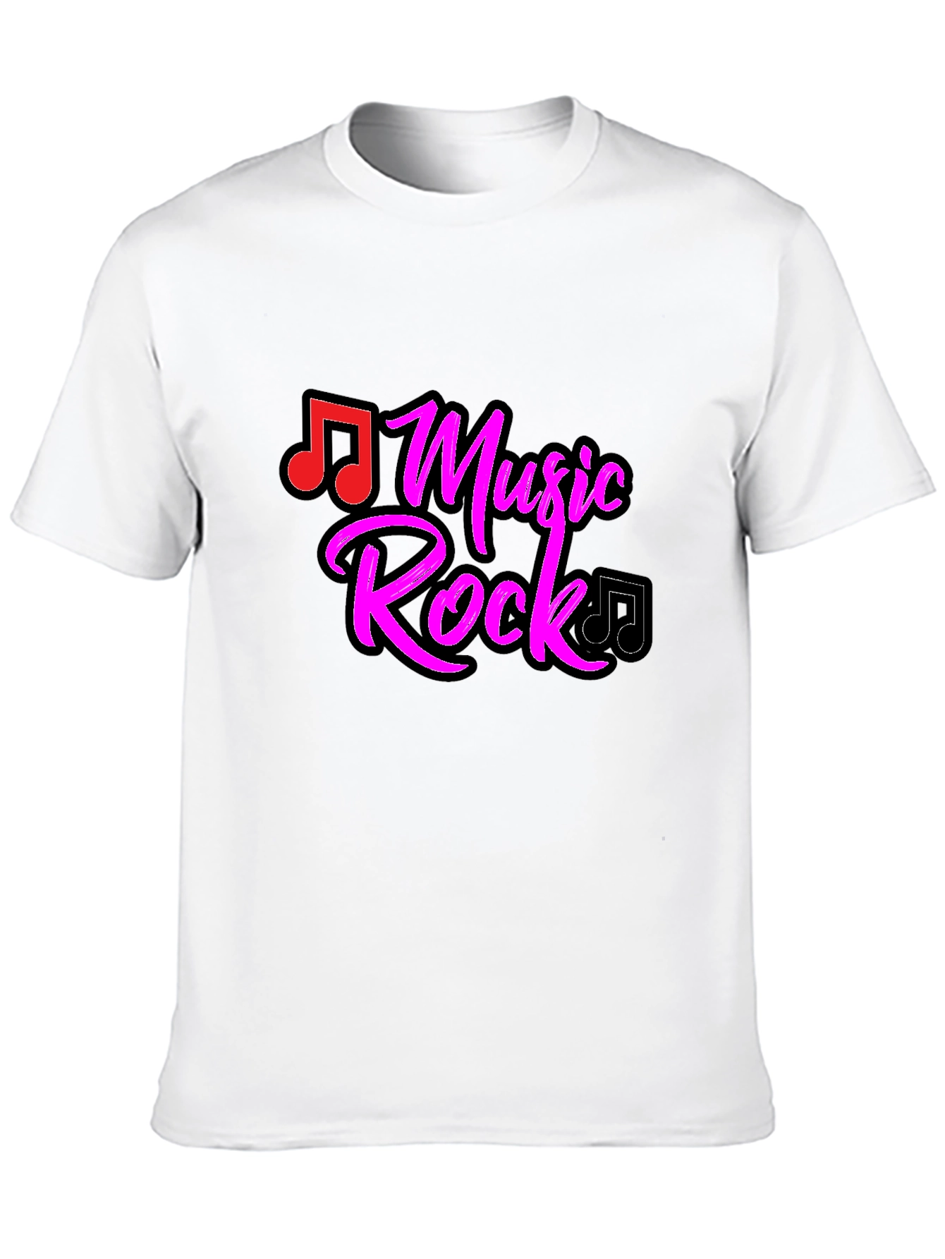 Black Music Rock Graphic Tee view 10