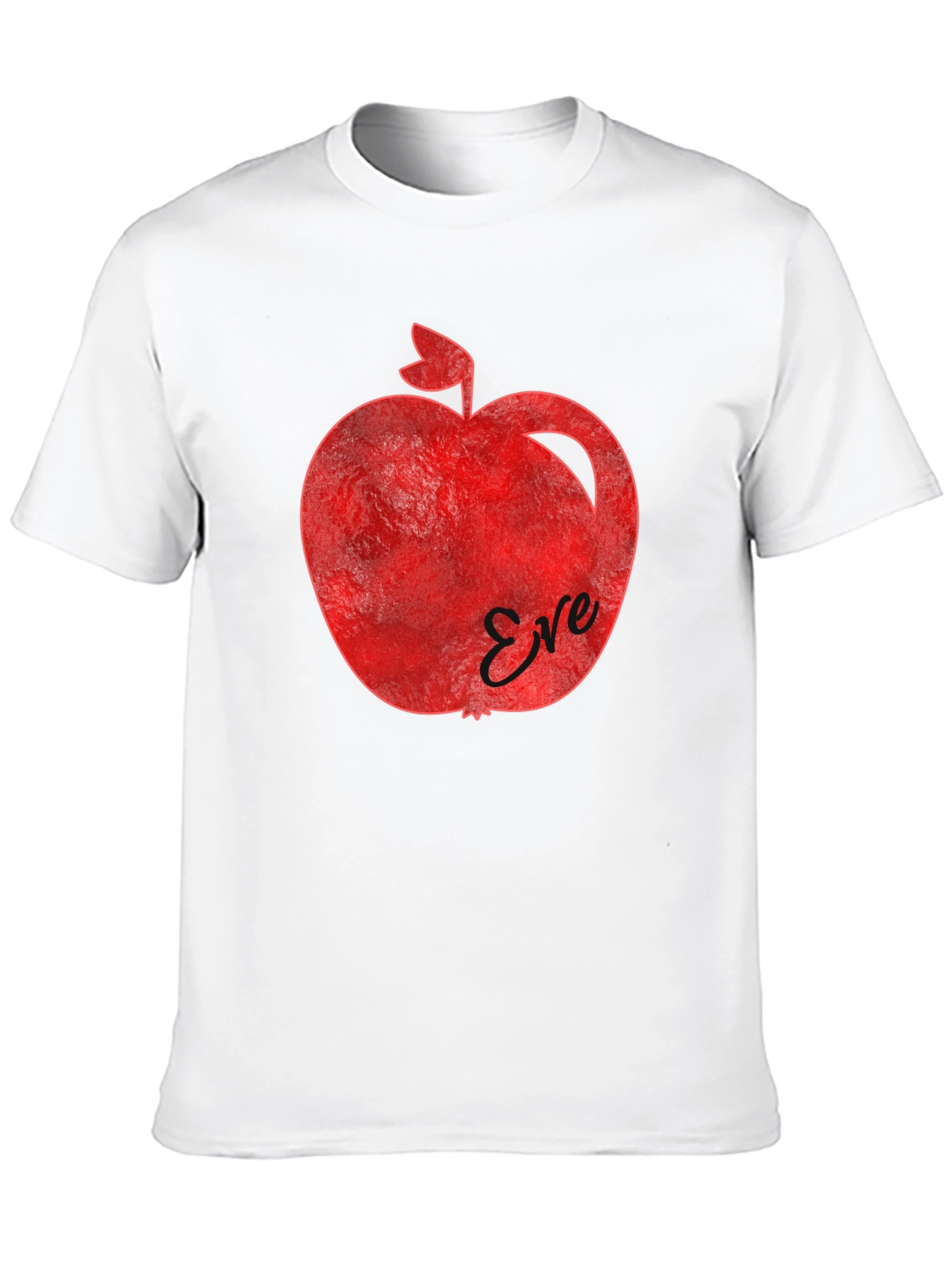 Black Eve's Apple Graphic T-Shirt - Forbidden Fruit Design view 10