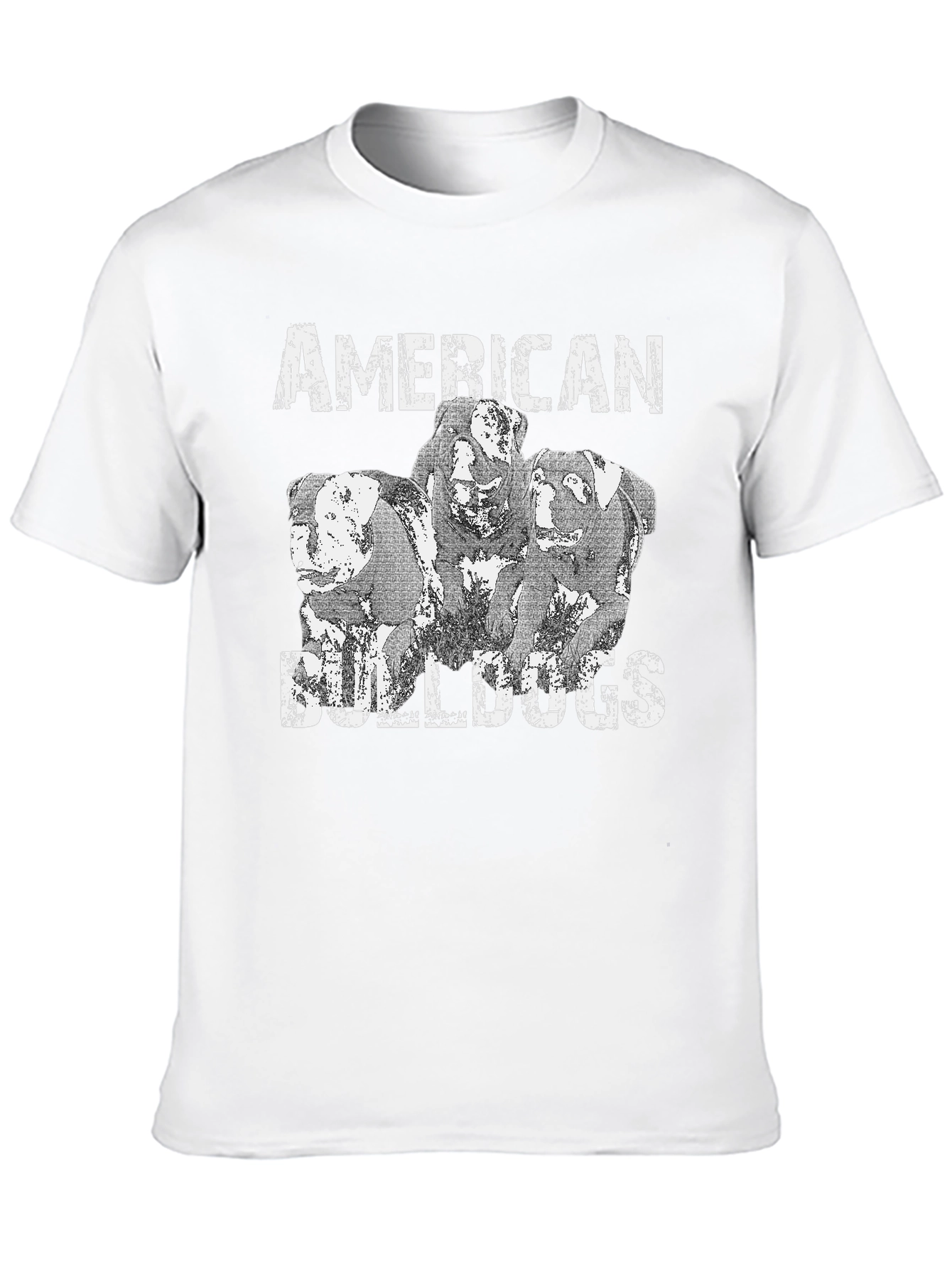 Black American Bulldogs Graphic Tee - Black view 10