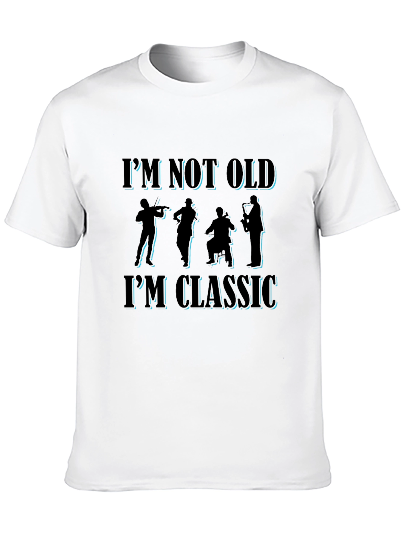 Black I'm Not Old I'm Classic T-Shirt view 10