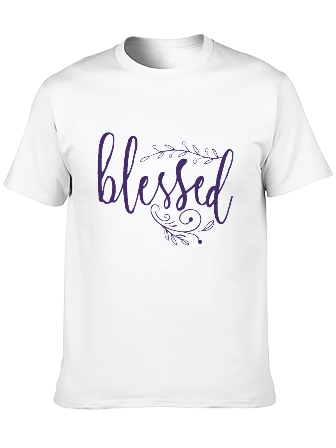 Black Blessed Graphic T-Shirt - Stylish Comfort view 10