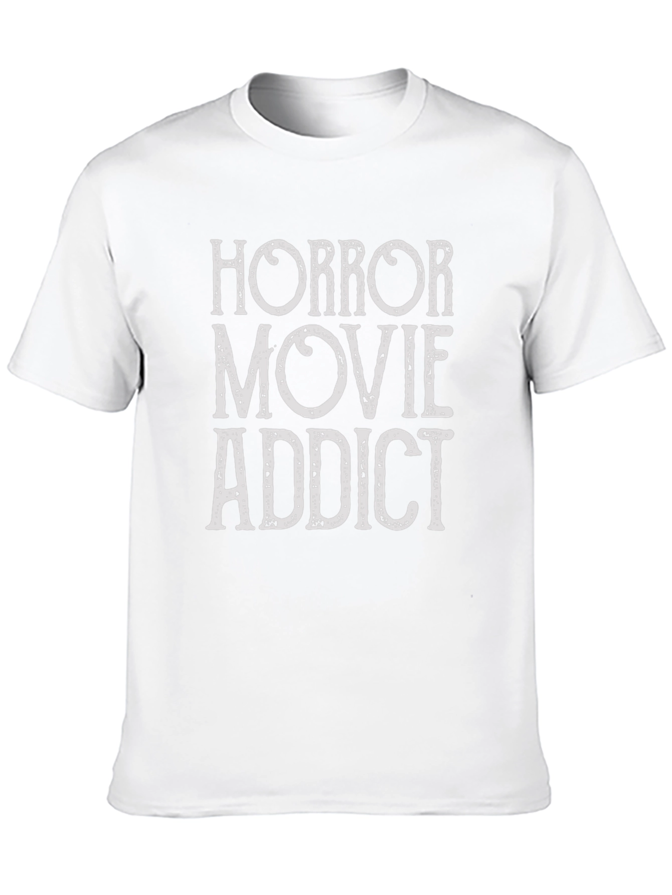 Black Horror Movie Addict T-Shirt - Stylish & Comfortable view 10
