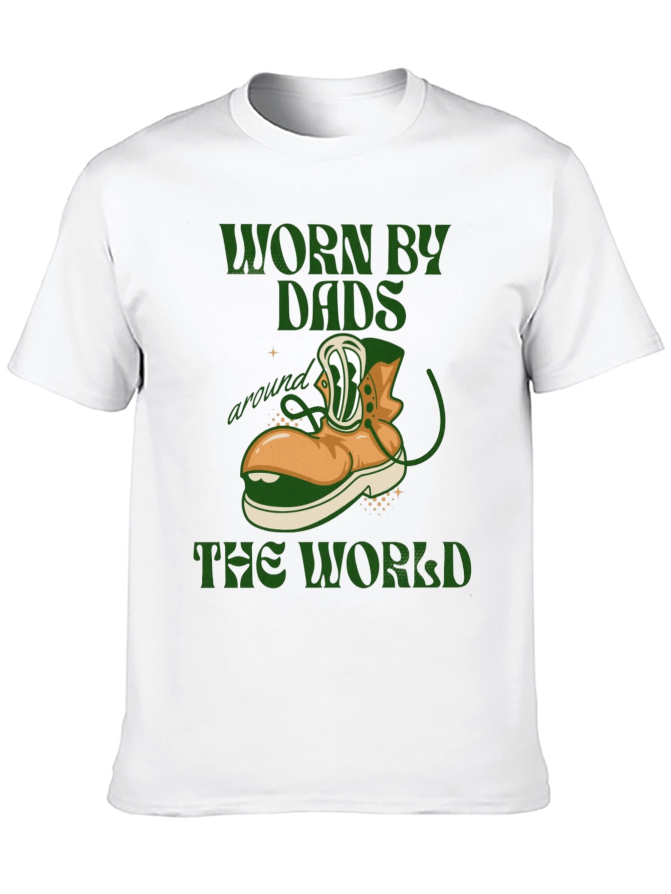 Black Worn By Dads Around The World T-Shirt view 10