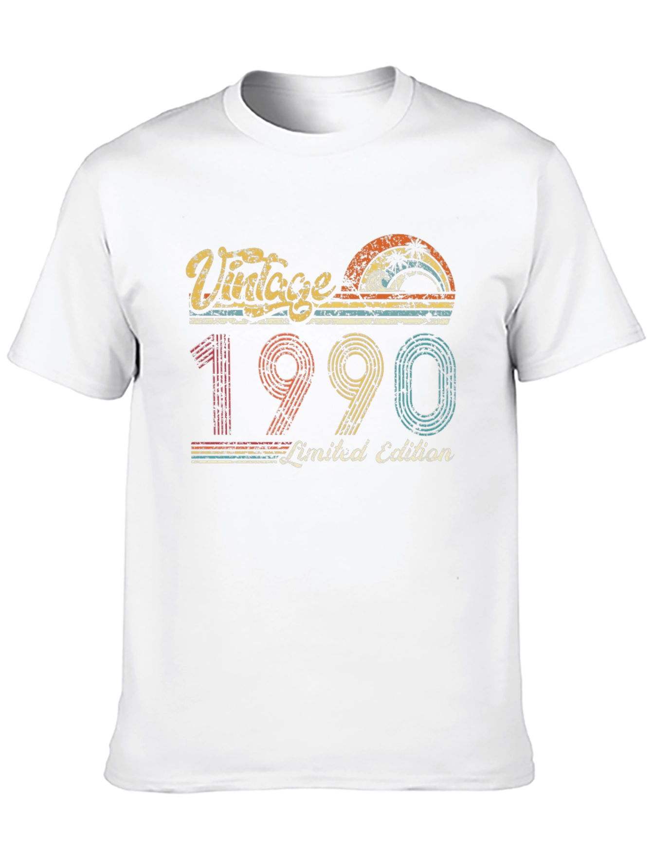 Black Vintage 1990 Limited Edition Graphic T-Shirt view 10