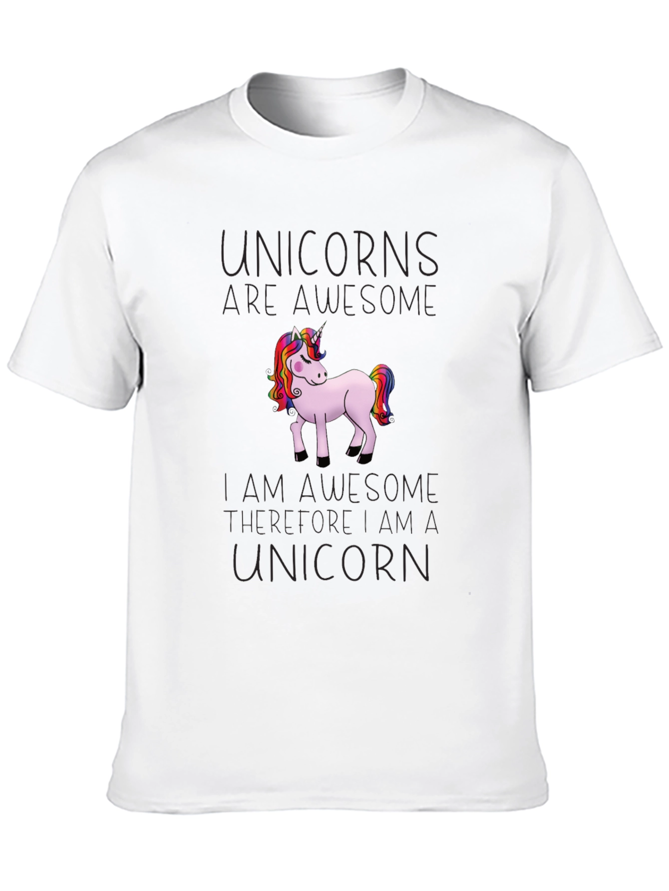 Black Unicorn T-Shirt - Awesome Unicorn Design view 10