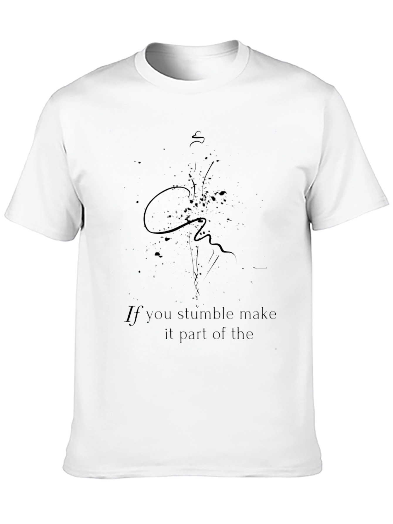 Black Inspirational Dancer Graphic T-Shirt view 10
