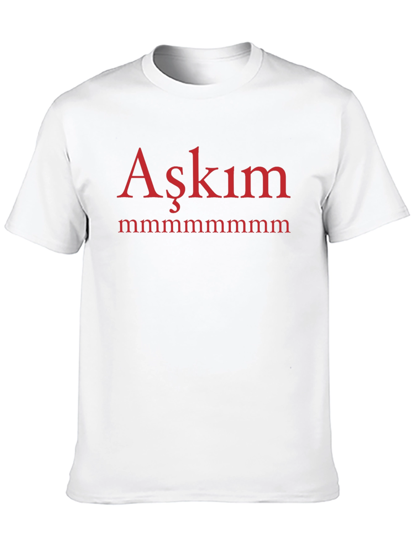Black Aşkım T-Shirt - Turkish Love Expression Tee view 10