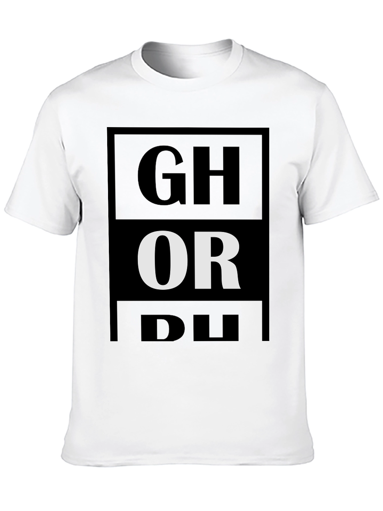 Black Ghormley T-Shirt - Black Graphic Tee view 10