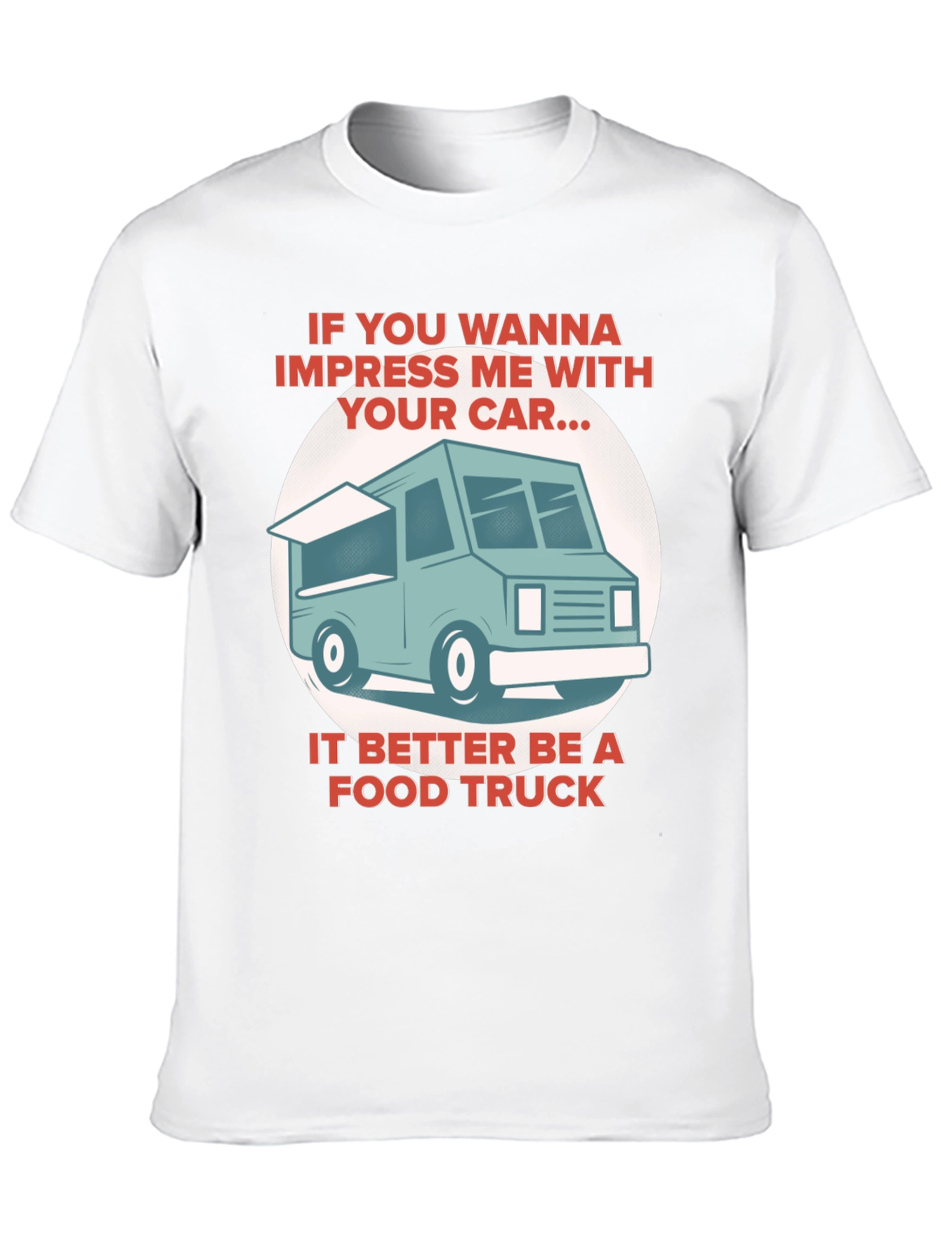 Black Food Truck T-Shirt - Impress Me view 10