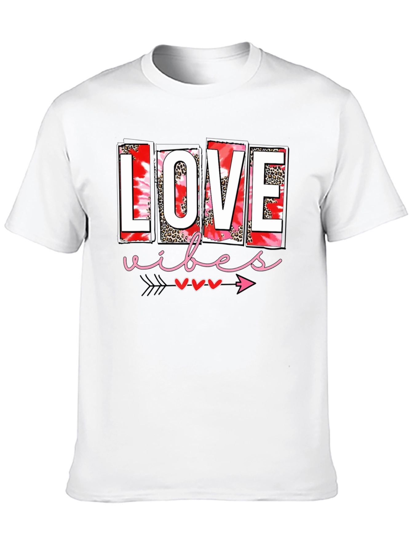 Black Love Vibes Valentine's Day Graphic Tee view 10