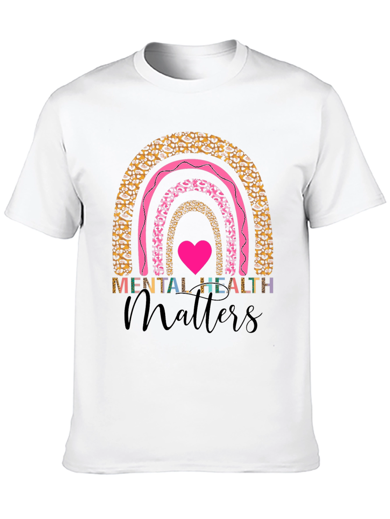 Black Mental Health Matters Graphic Tee view 10