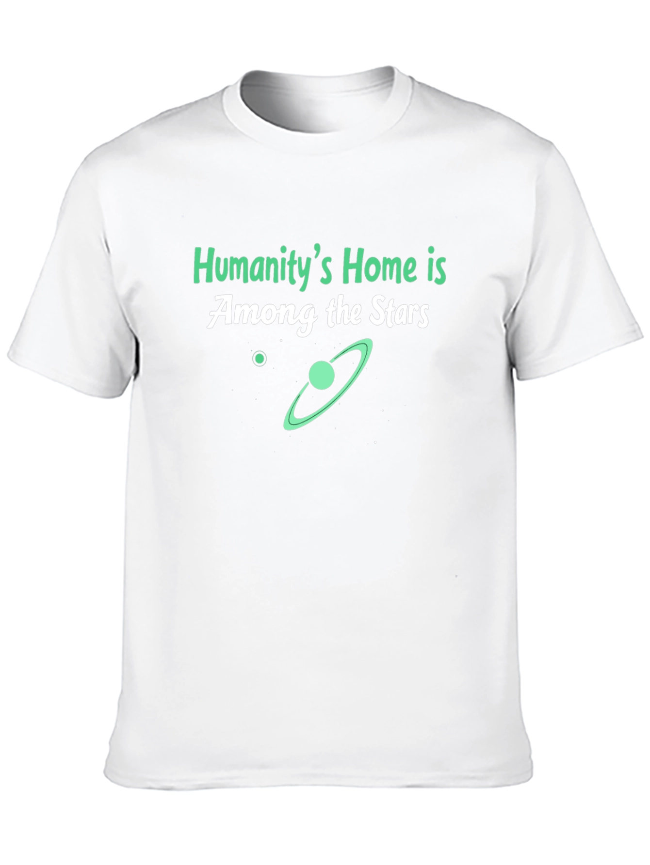 Black Humanity's Home is Among the Stars T-Shirt view 10