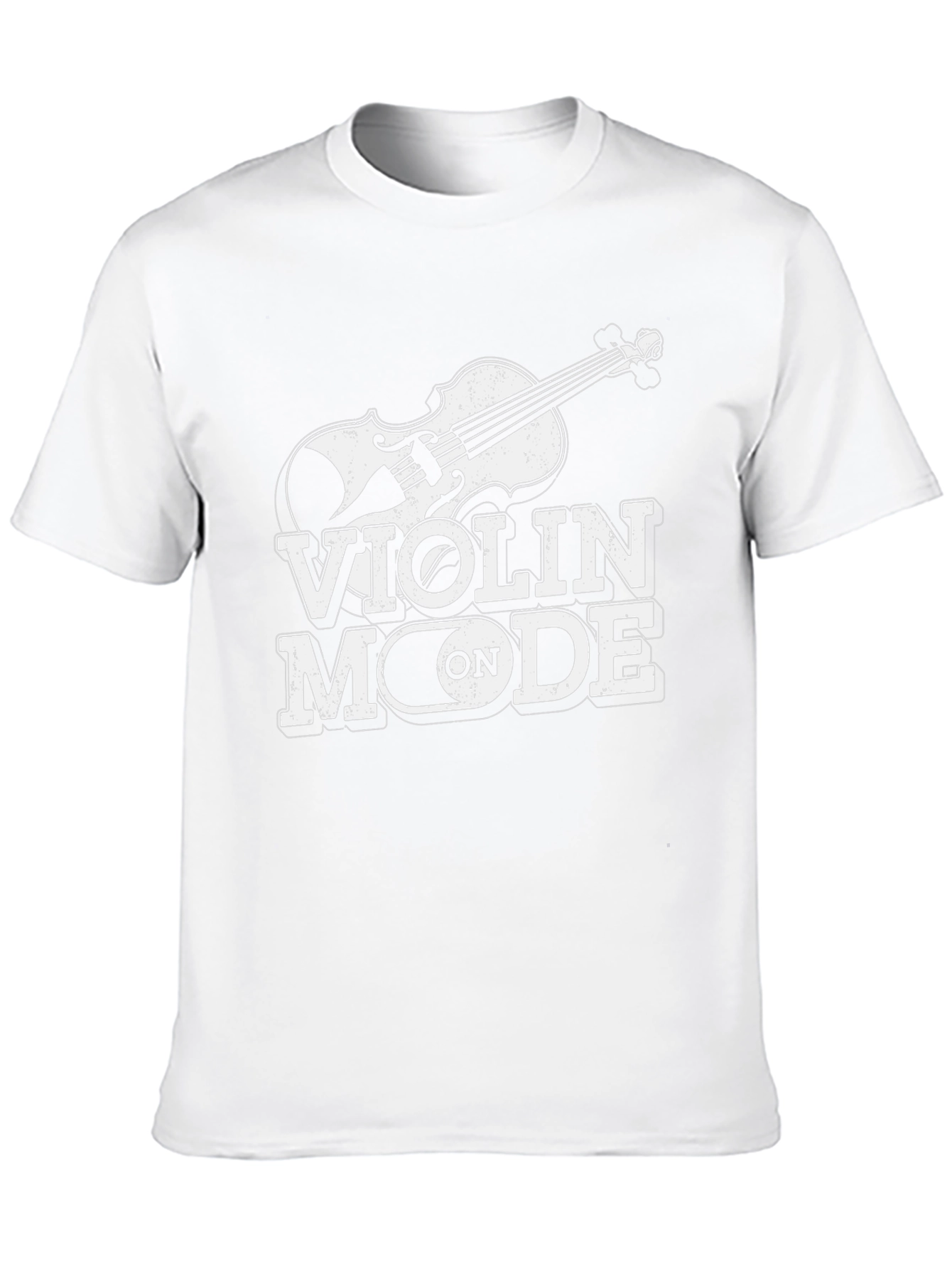 Black Violin Mode On Black Graphic T-Shirt view 10