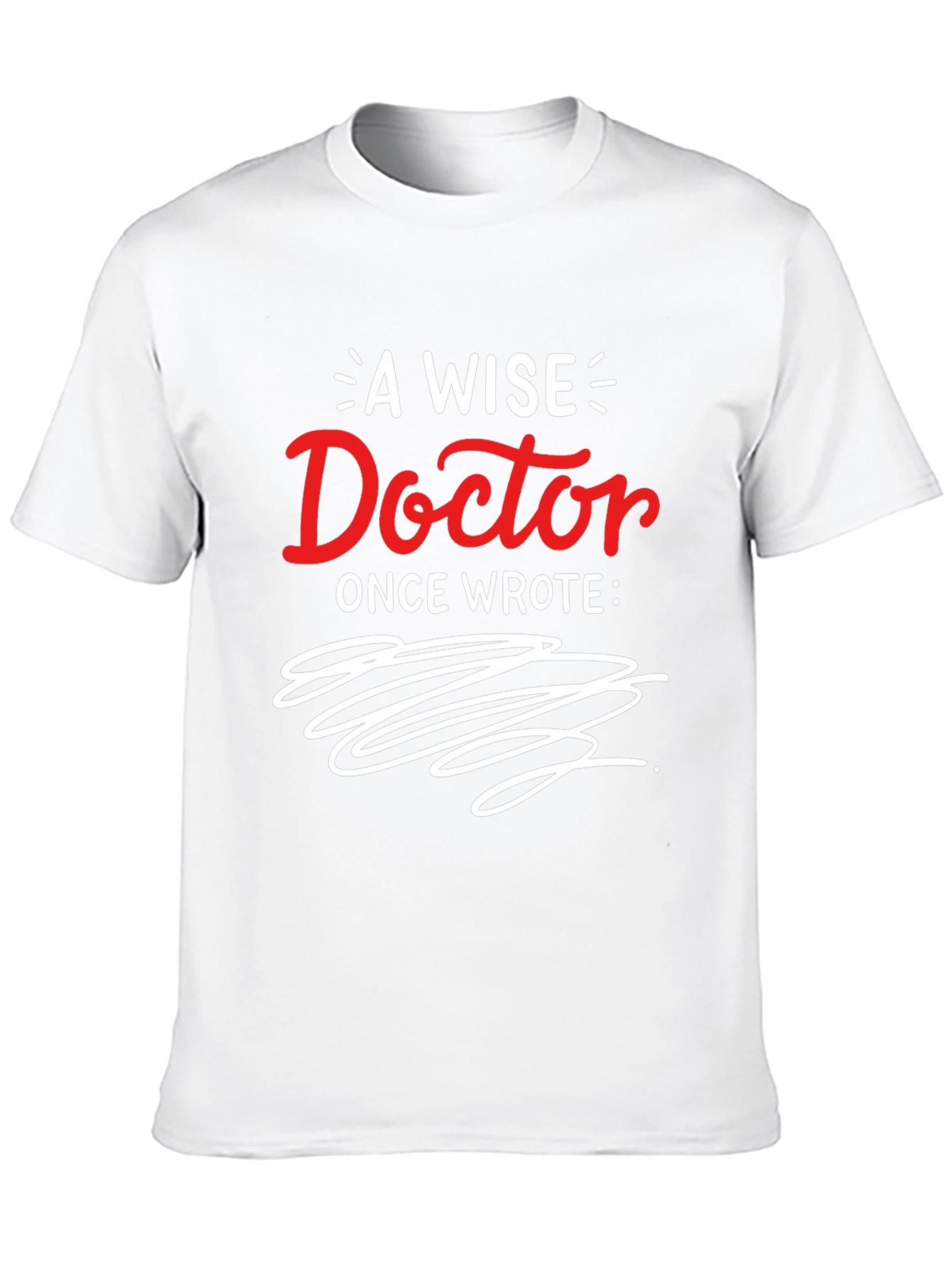 Black A Wise Doctor Graphic T-Shirt view 10