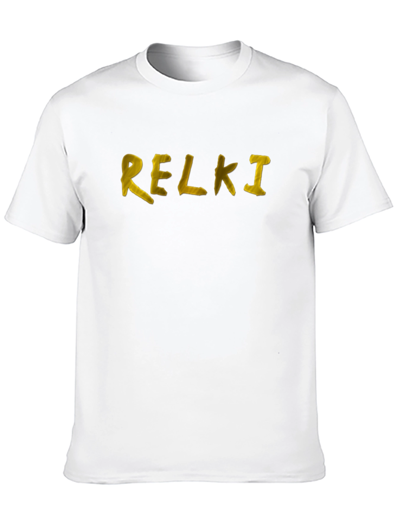 Black Relki Graphic Tee - Men's Black T-Shirt view 10
