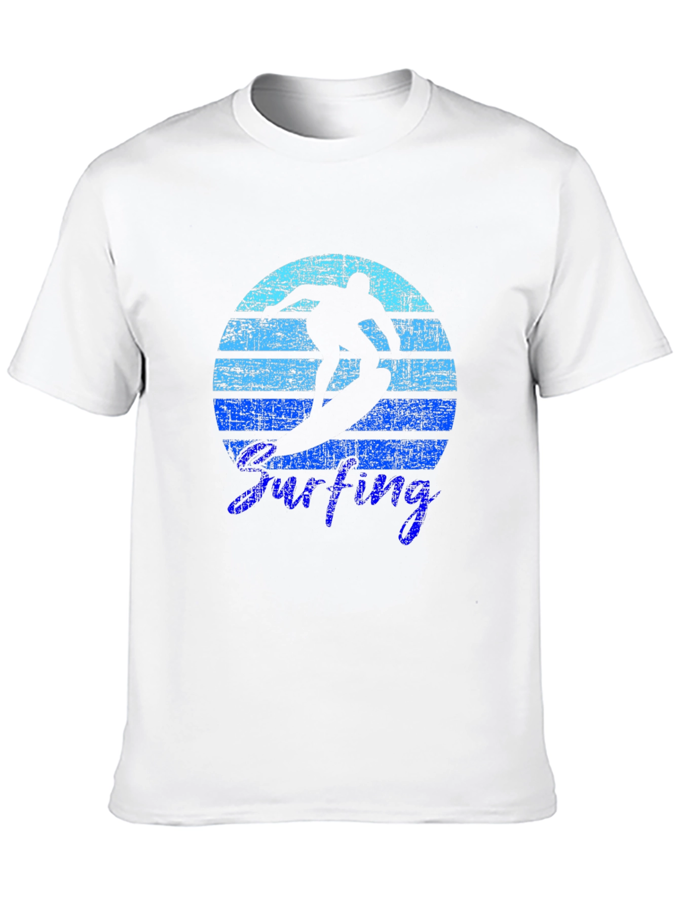 Black Surfing Sunset Graphic Tee - Cool Coastal Vibes view 10